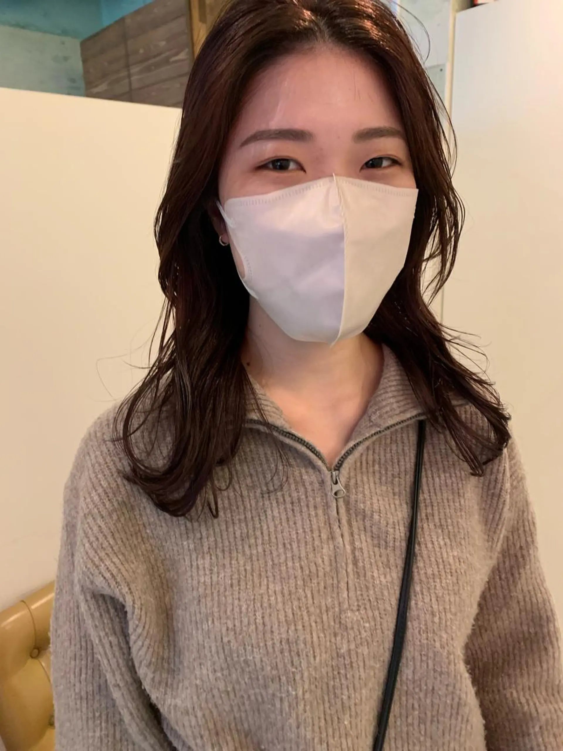 セミロング カラー AR.MARA サトウヒカルのヘアスタイル