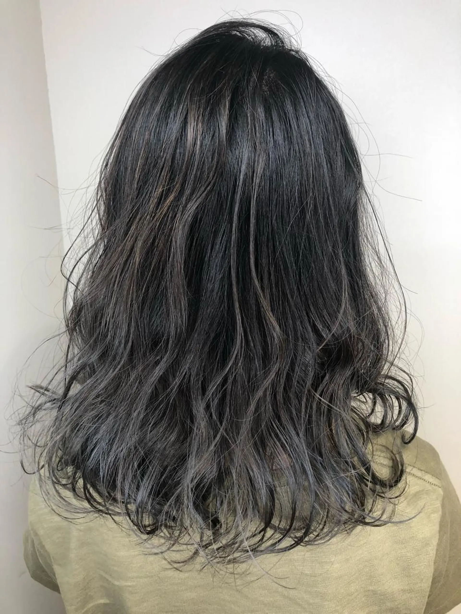 セミロング カラー メンズヘア特化 崎田 成人のヘアスタイル