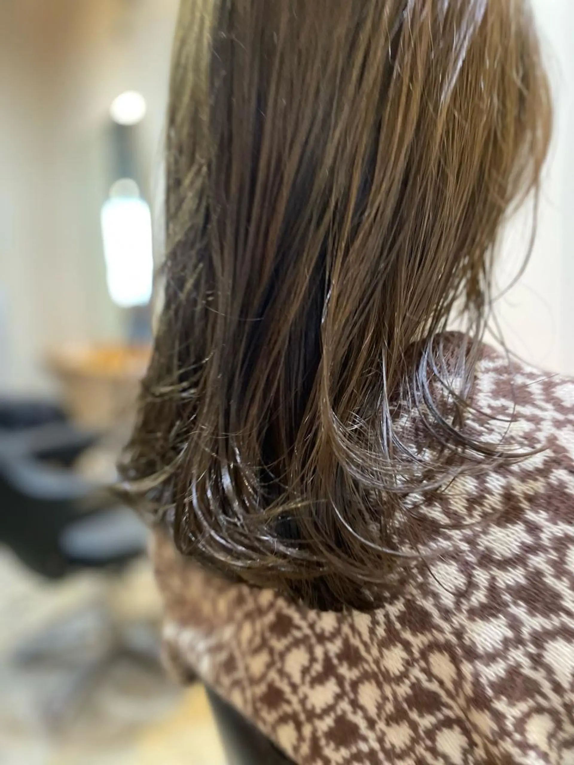 ミディアム カラー カット ヘアカラー トリートメント レイヤー／似合わせ TAKUYAのヘアスタイル