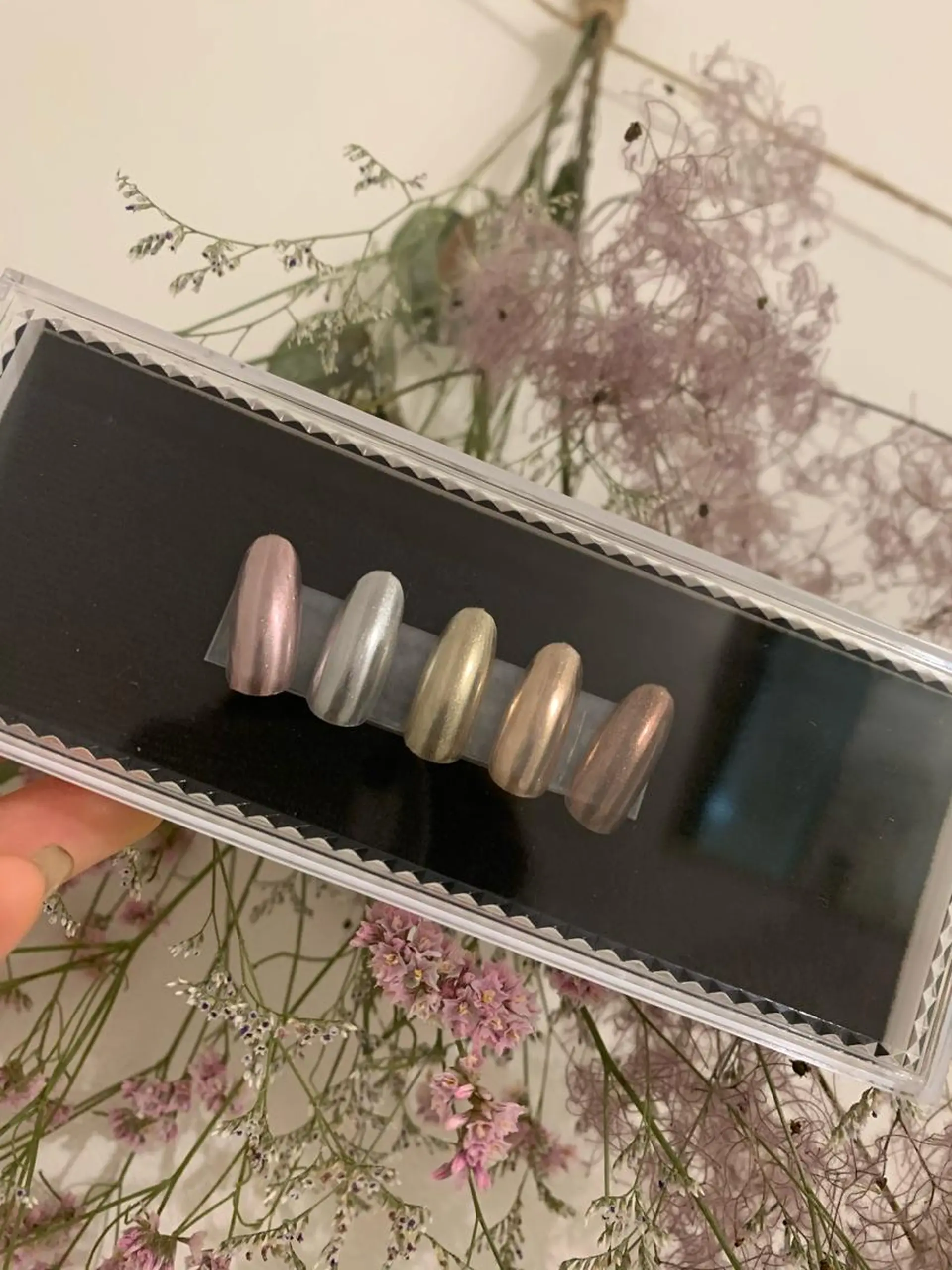 ネイル ミラーネイル nail＊ runa🌻のネイルデザイン
