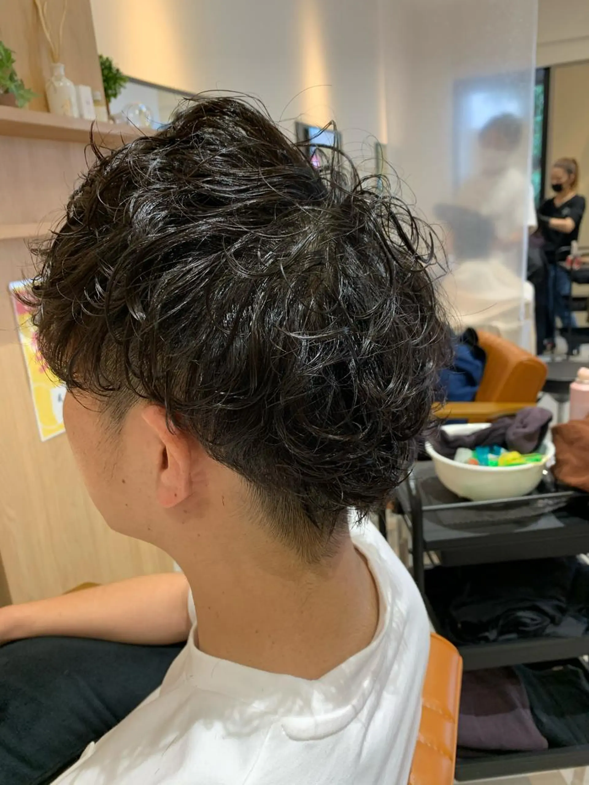 パーマ メンズ 森田 尚貴のヘアスタイル