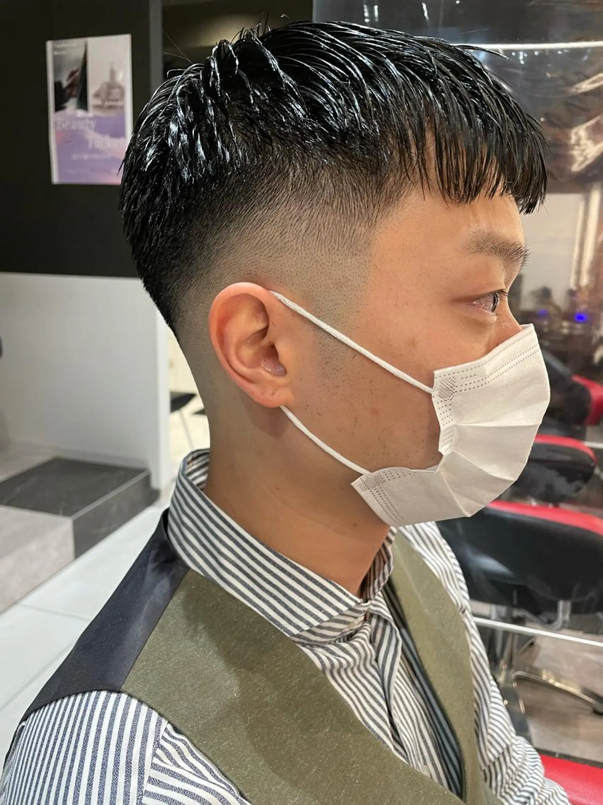 ショート メンズ メンズヘア特化 崎田 成人のヘアスタイル