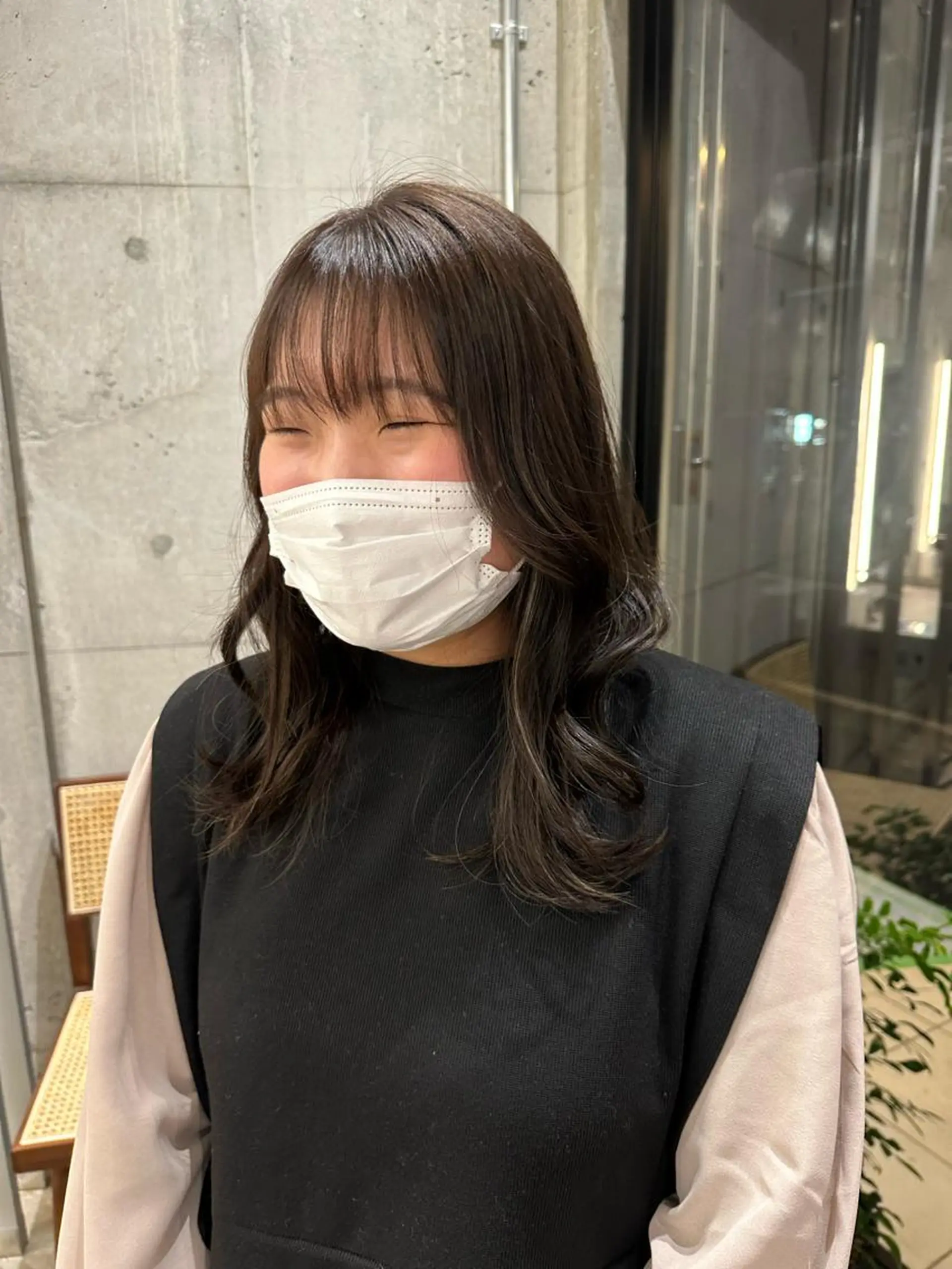 カラー タグチ アスカのヘアスタイル
