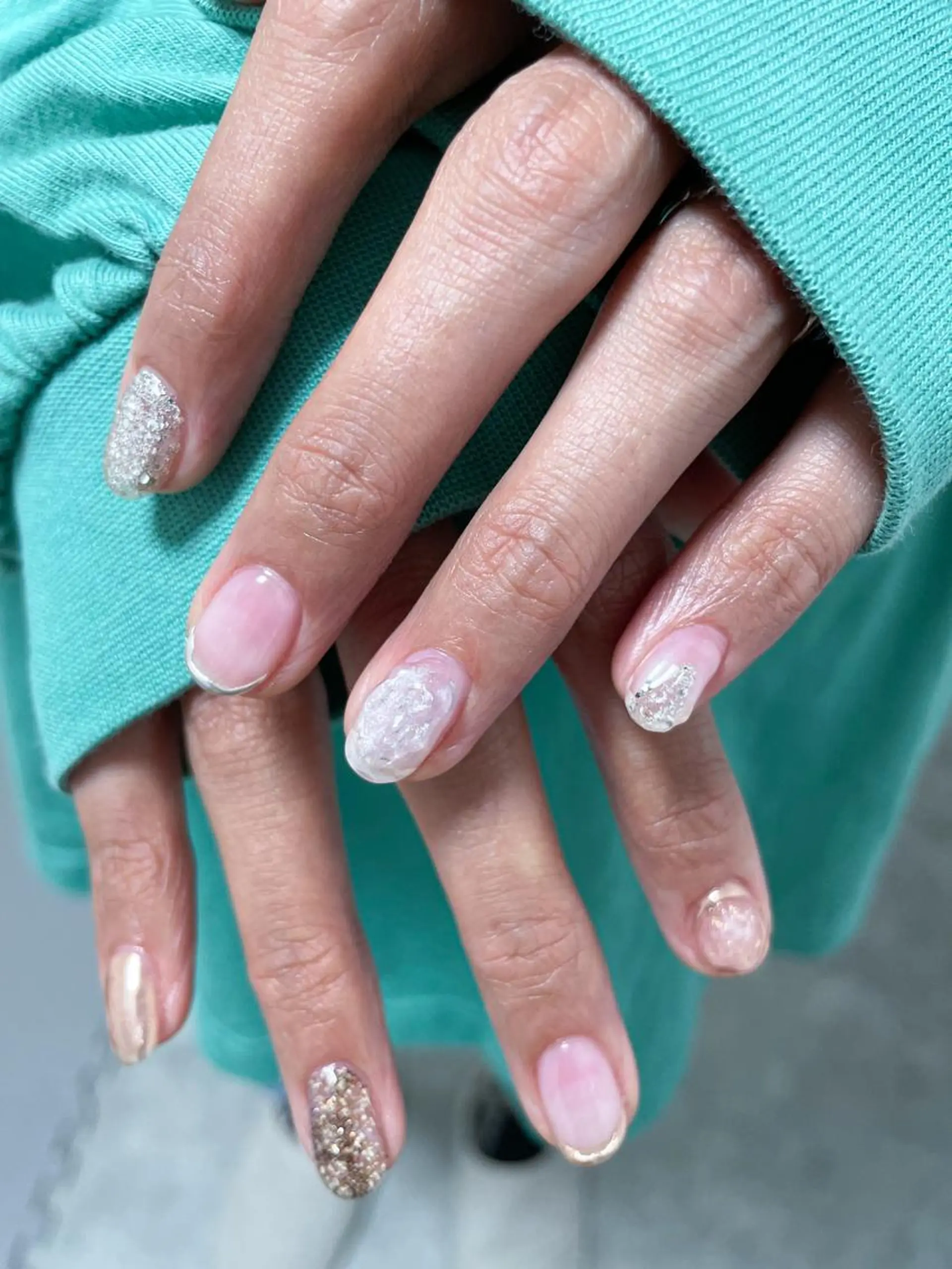 ネイル クリアネイル ニュアンスネイル atelier elsol.のネイルデザイン