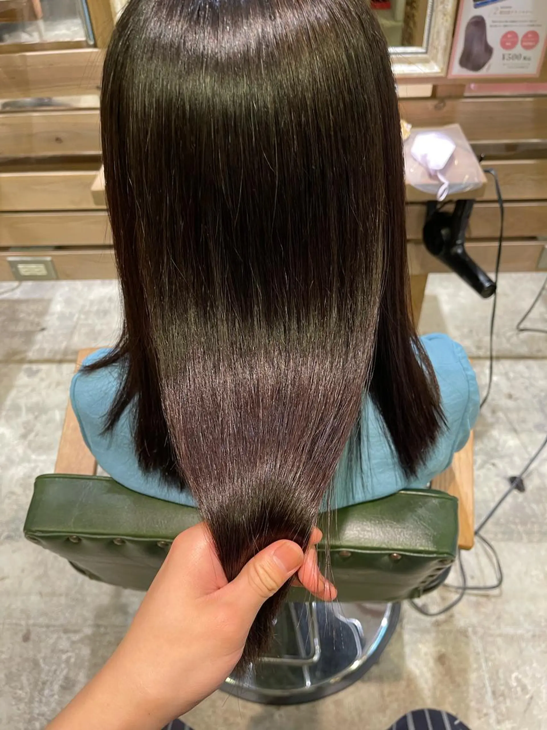 ミディアム パーマ 酸性ストレート ストレートパーマ トリートメント 川崎 龍馬のヘアスタイル