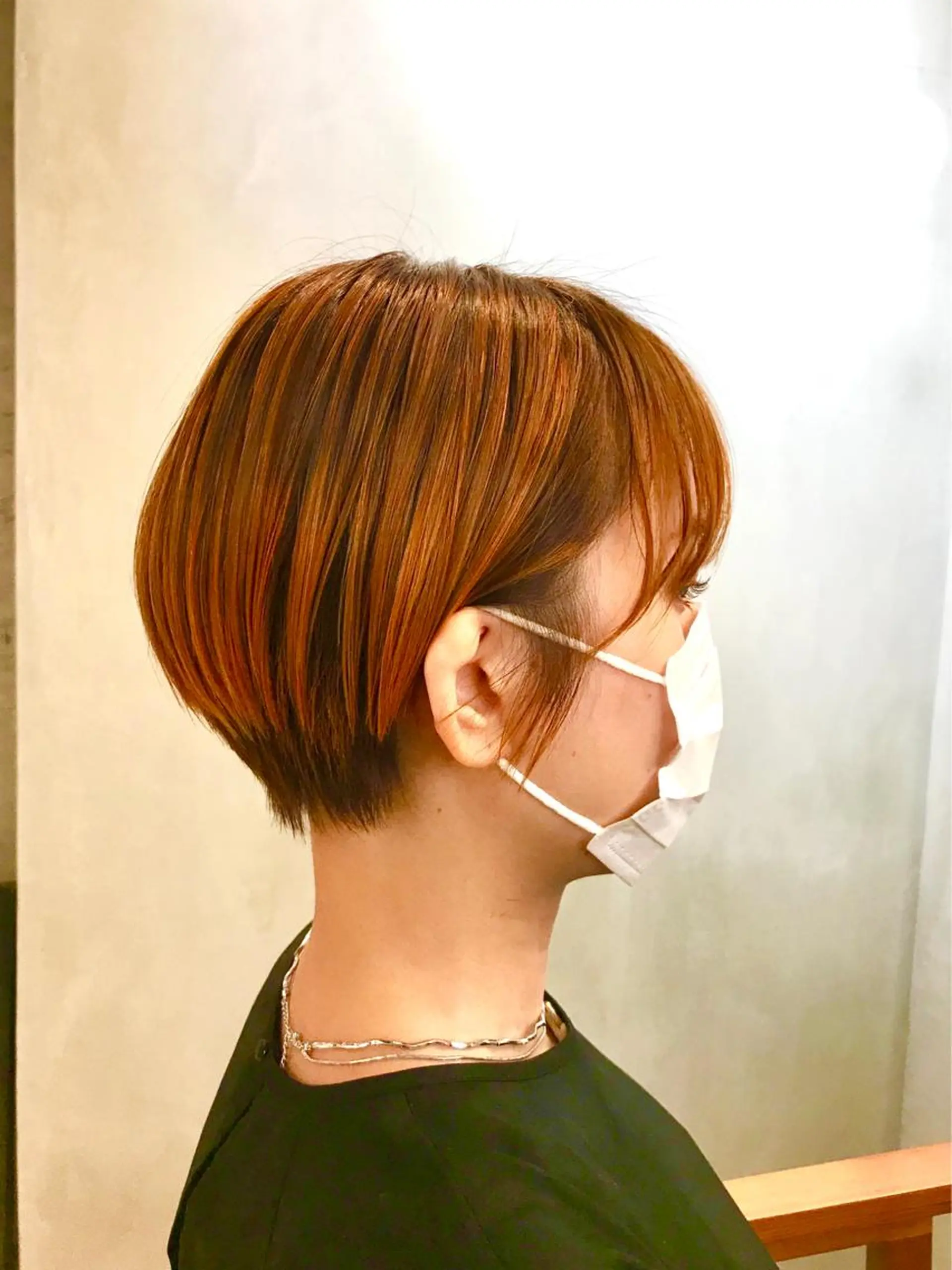 ショート カラー ショートヘア カット ヘアカラー トリートメント KEN KENのヘアスタイル