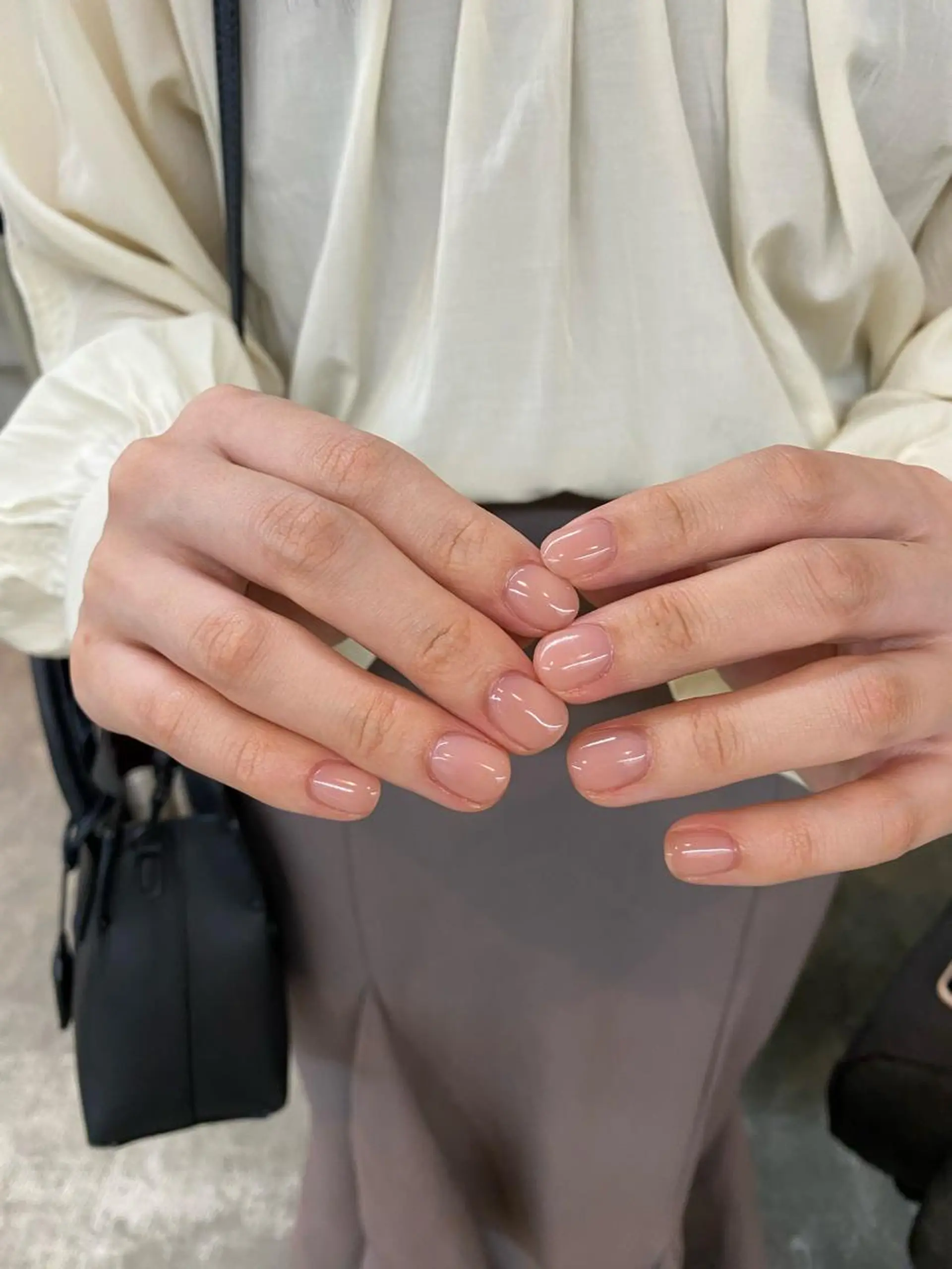 ネイル ワンカラーネイル ハンドネイル nable.所属・栗林 実莉のネイルデザイン