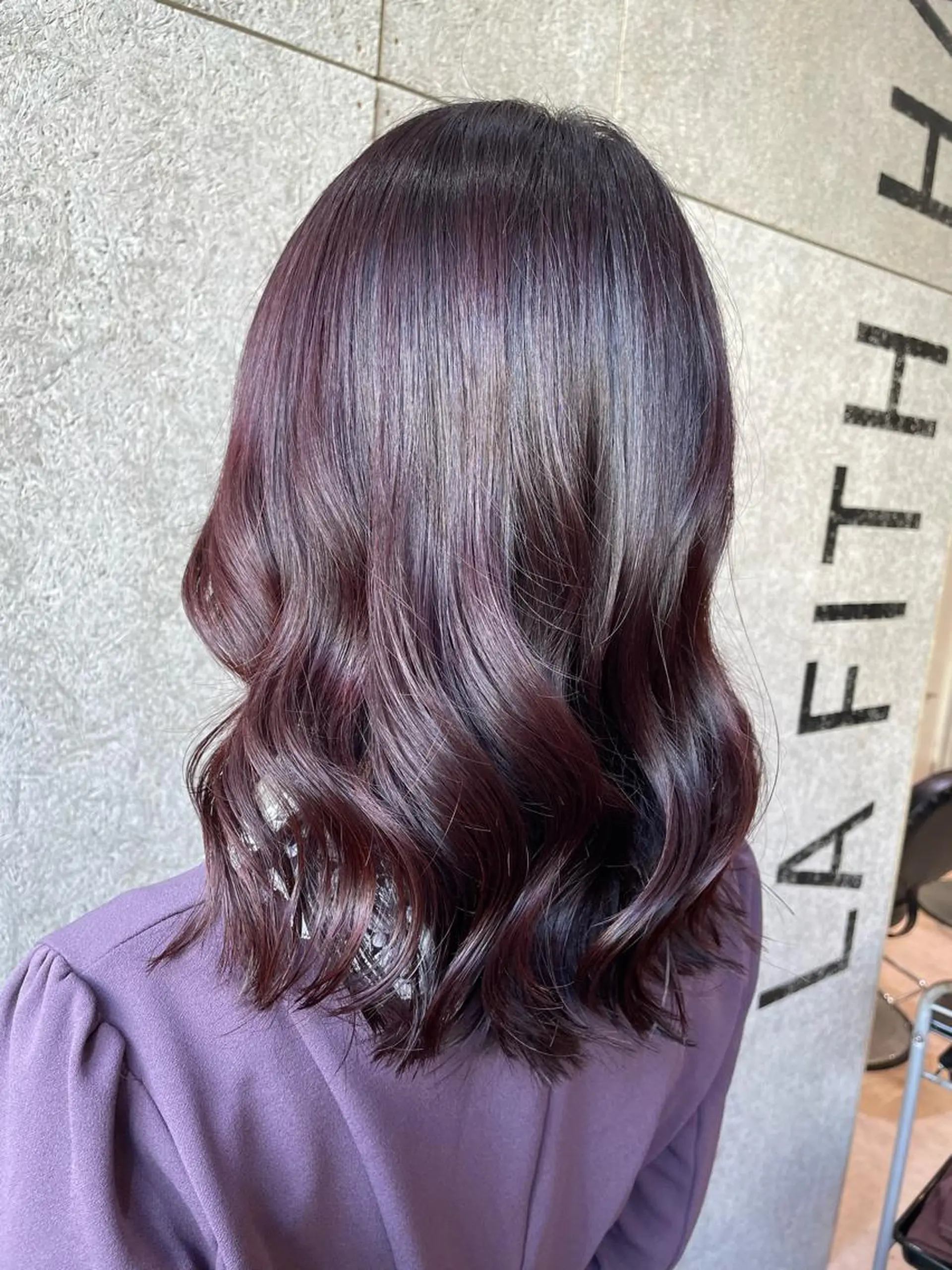 カラー カット ヘアカラー 💘韓国レイヤー上 品カラーruru💘のヘアスタイル