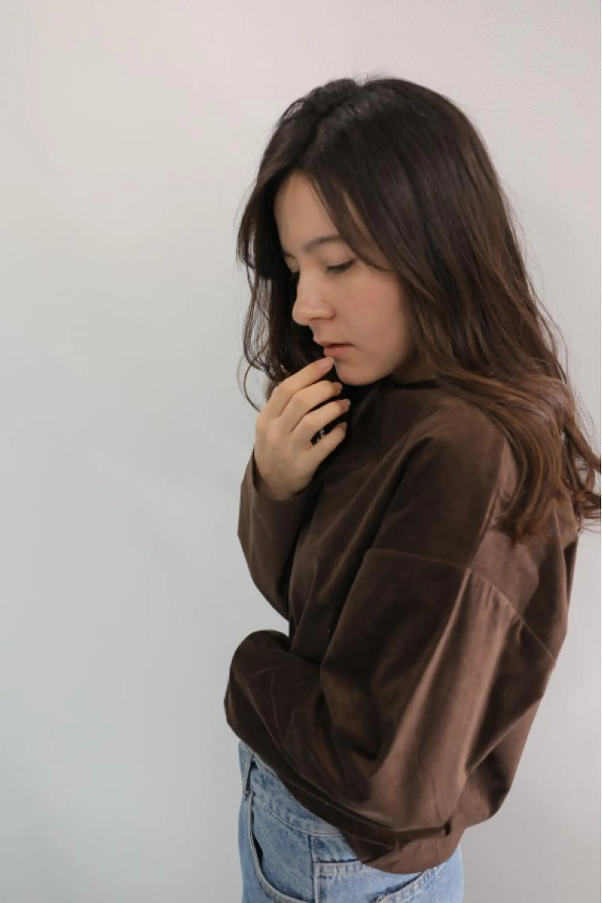 セミロング ハイライト 髪質改善 小顔カット Endearing 銀座/レイヤーカットのヘアスタイル