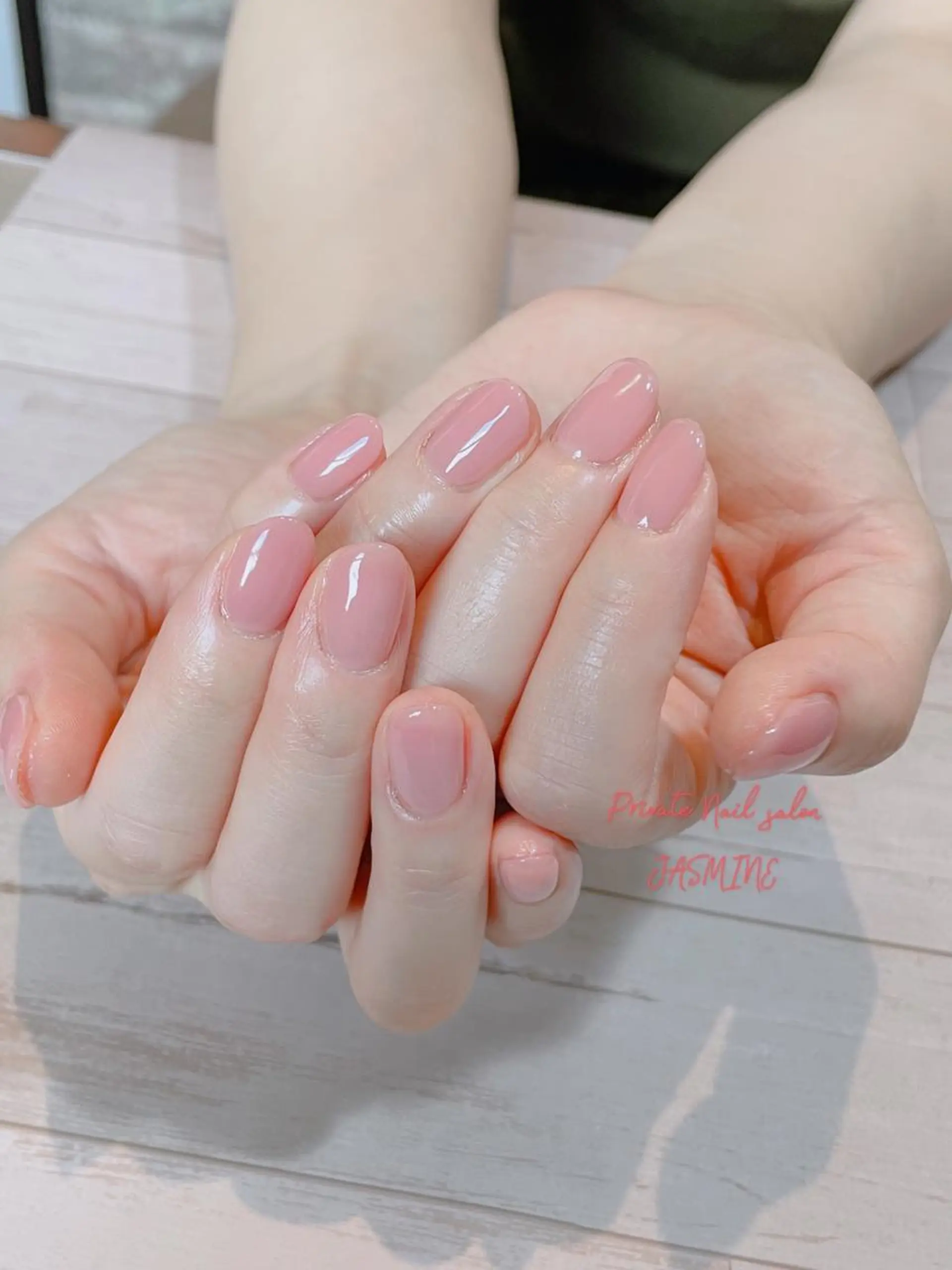 ネイル オフィスネイル ワンカラーネイル Nail salon JASMINEのネイルデザイン
