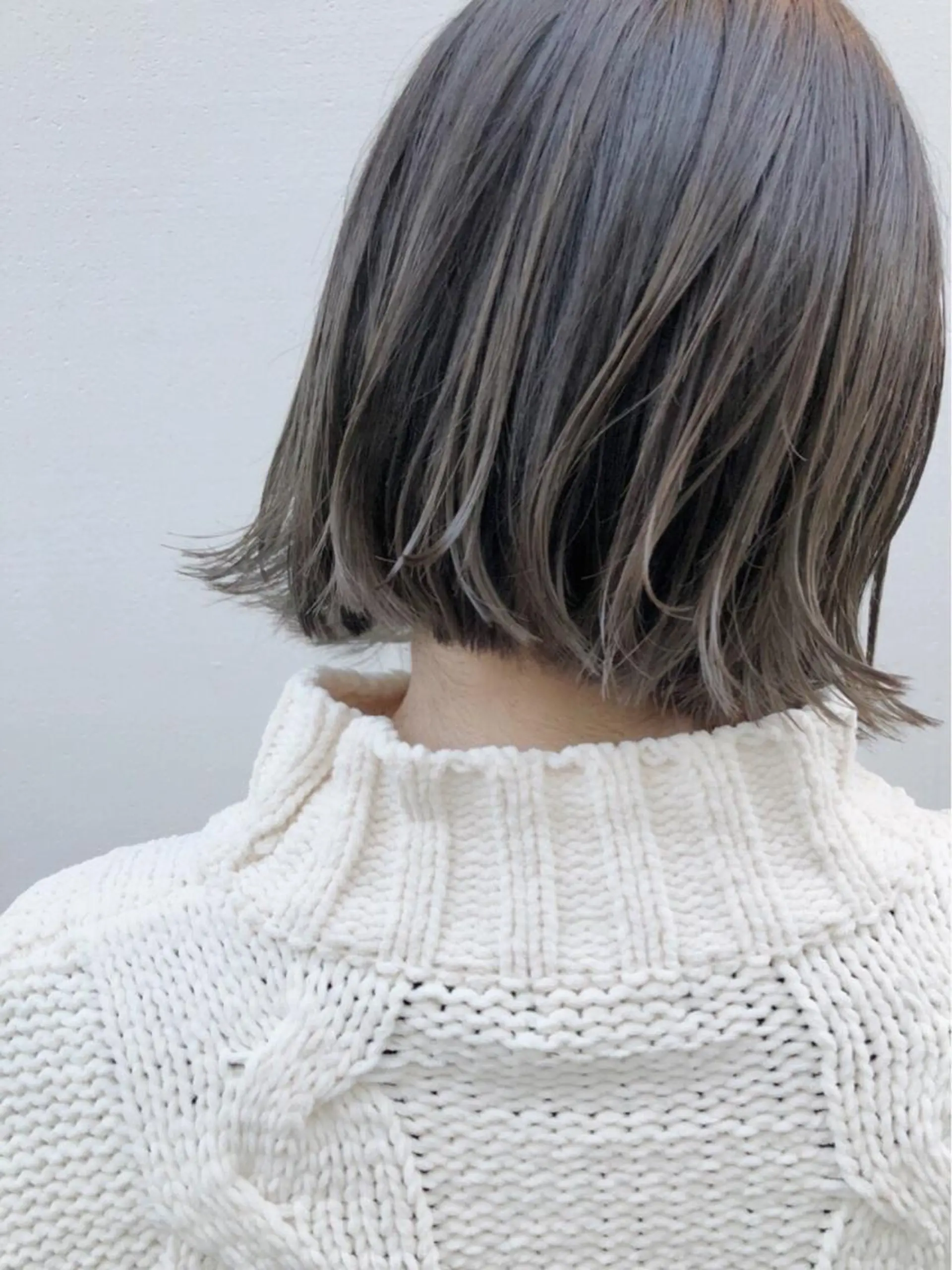 ショート カラー ヘアカラー トリートメント ノグチ ユウキ/ボブのヘアスタイル