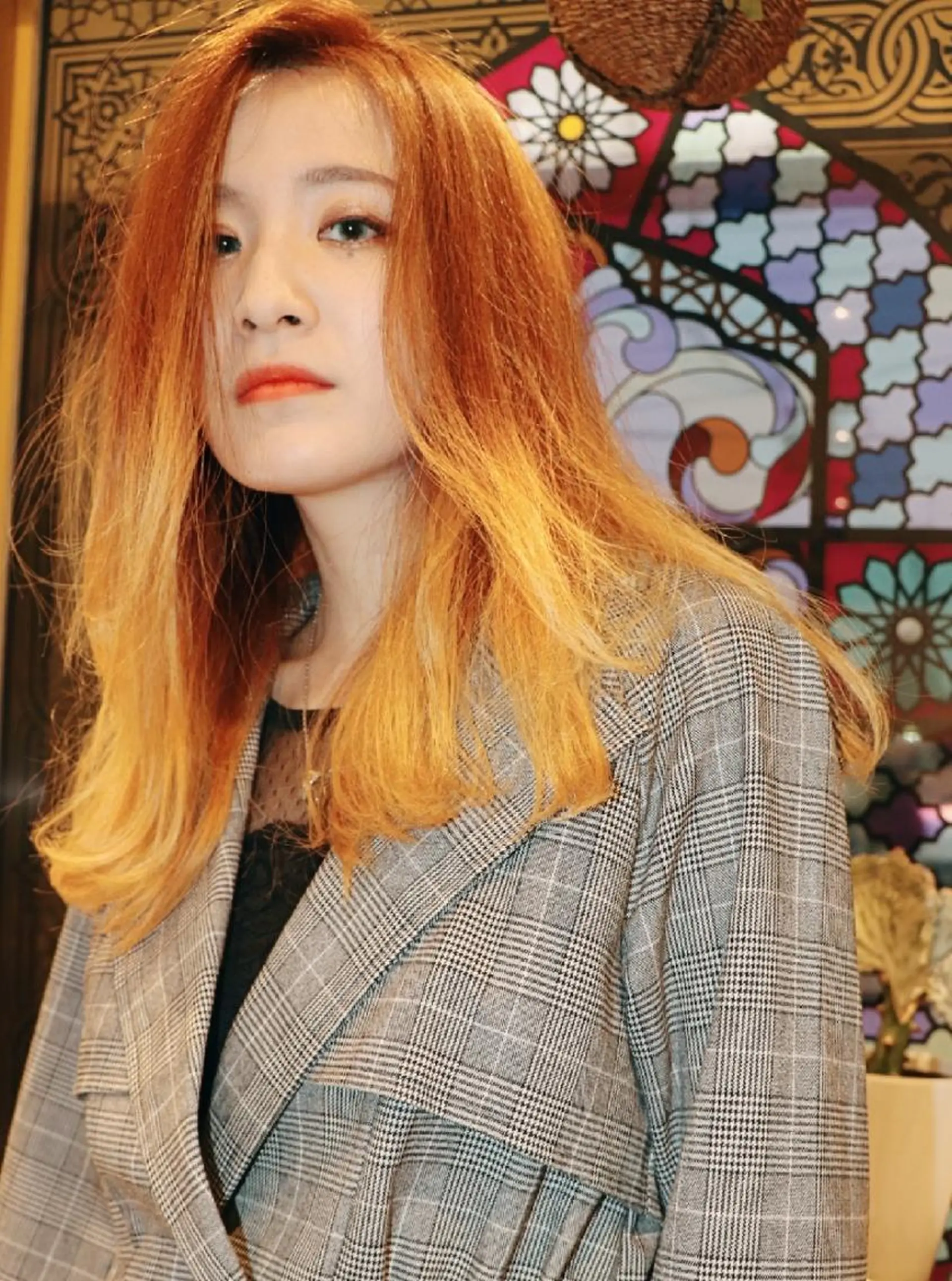 ロング カラー 徳永 博志のヘアスタイル