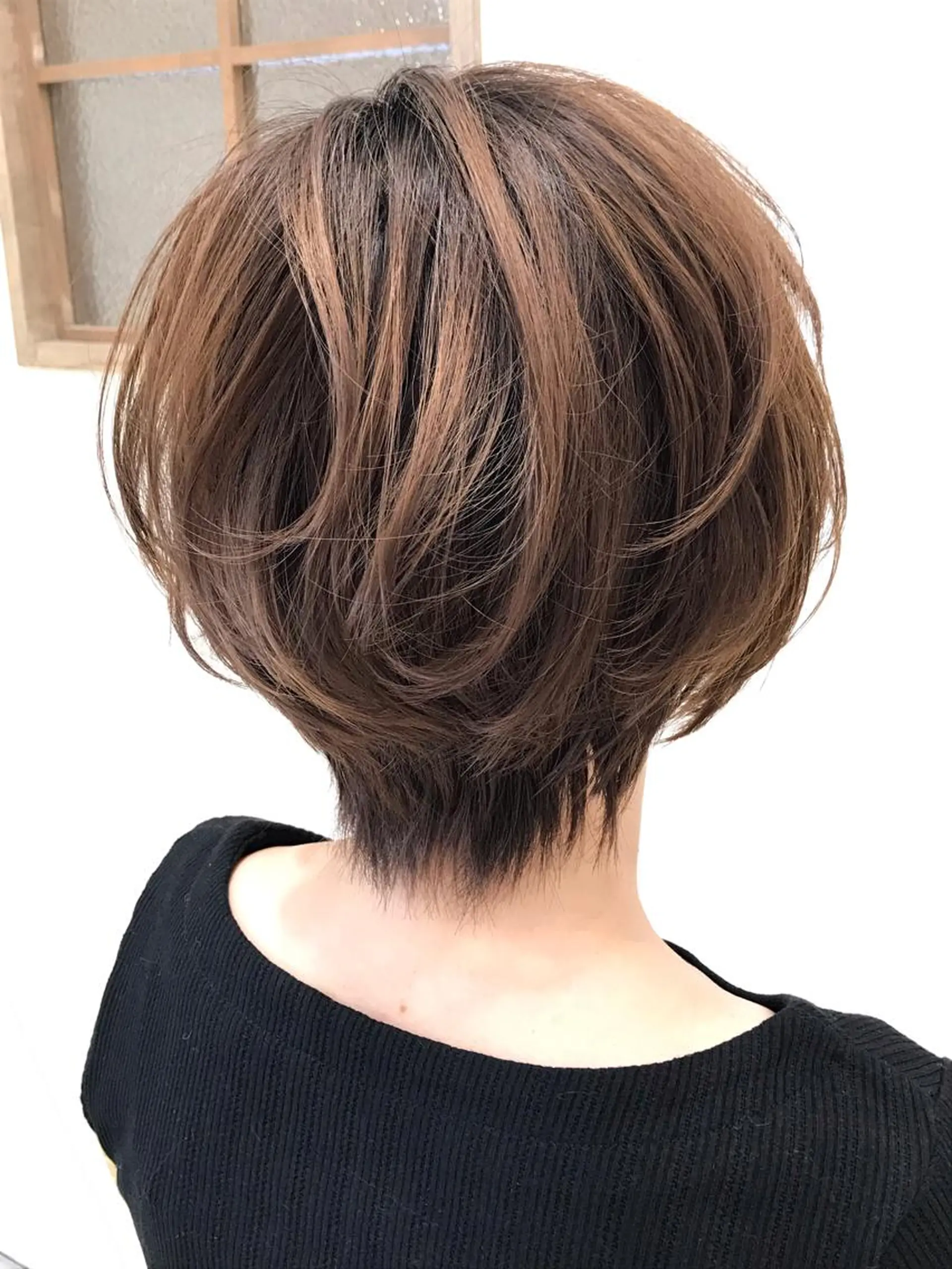 ショート ショートヘア カット 中野 克也のヘアスタイル