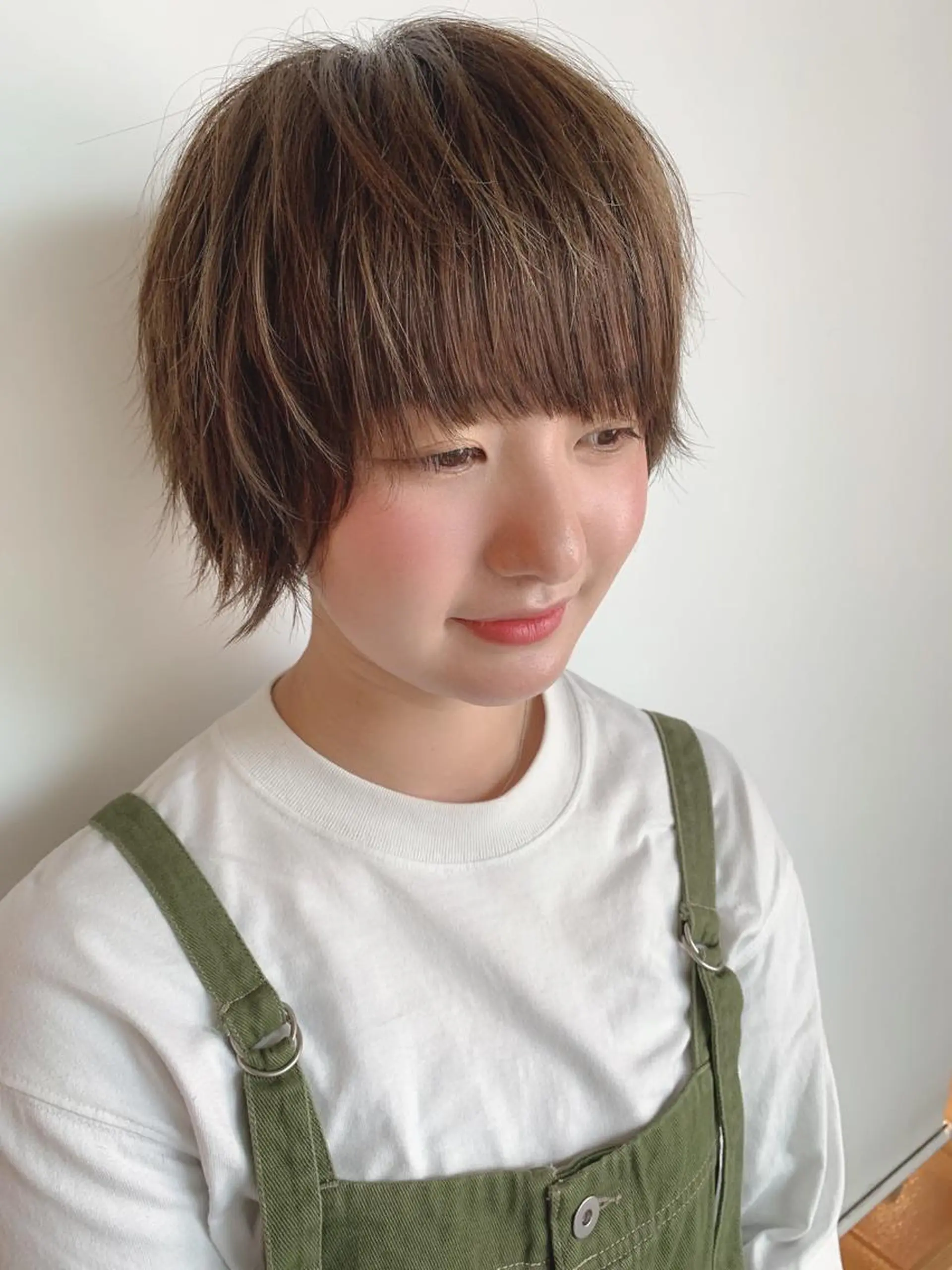 ショート 🎉骨格矯正カット ばば　としまさのヘアスタイル