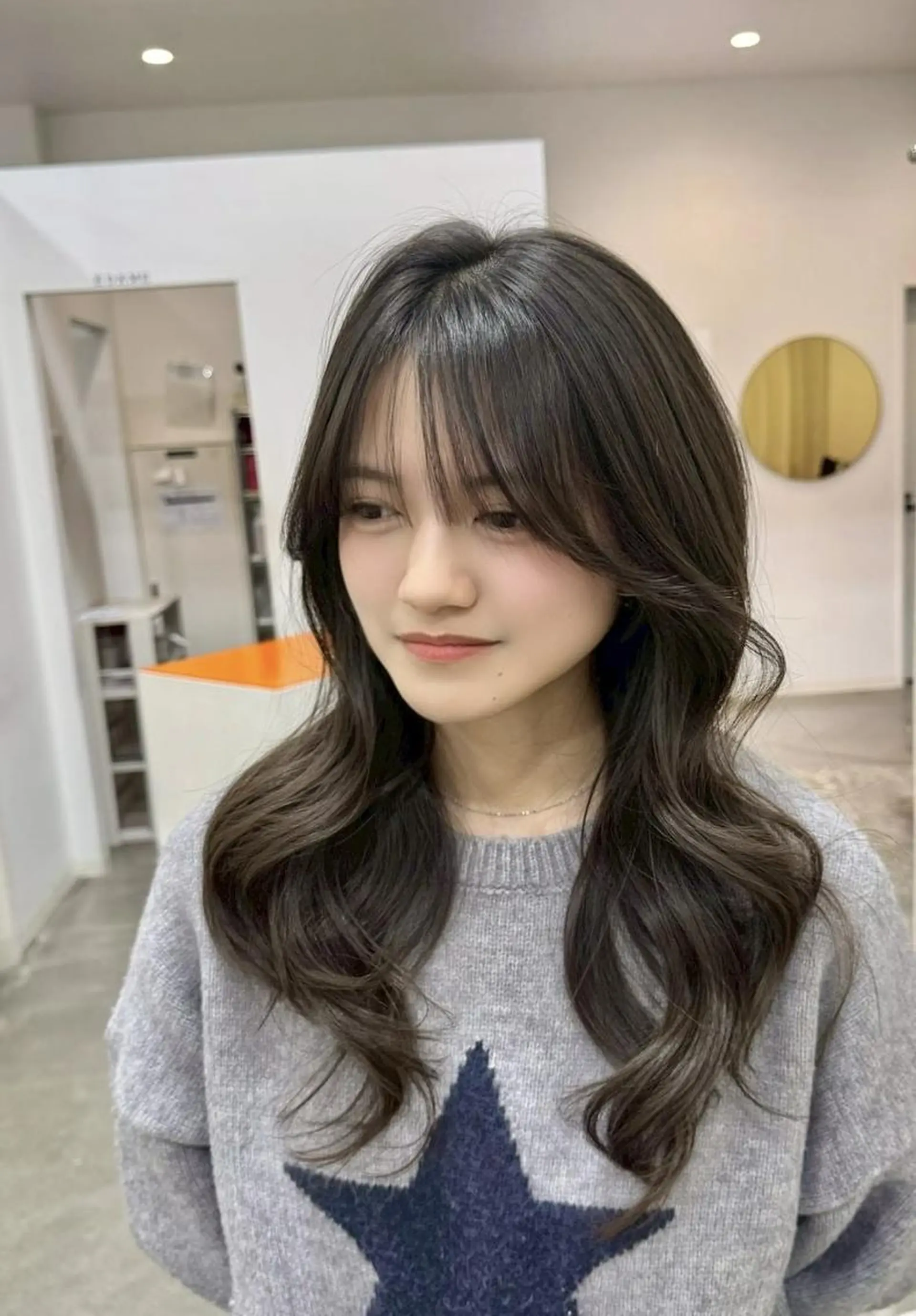 ロング カラー 韓国風ヘア レイヤーカット 韓国ヘア/レイヤー /髪質改善🦋イブキのヘアスタイル