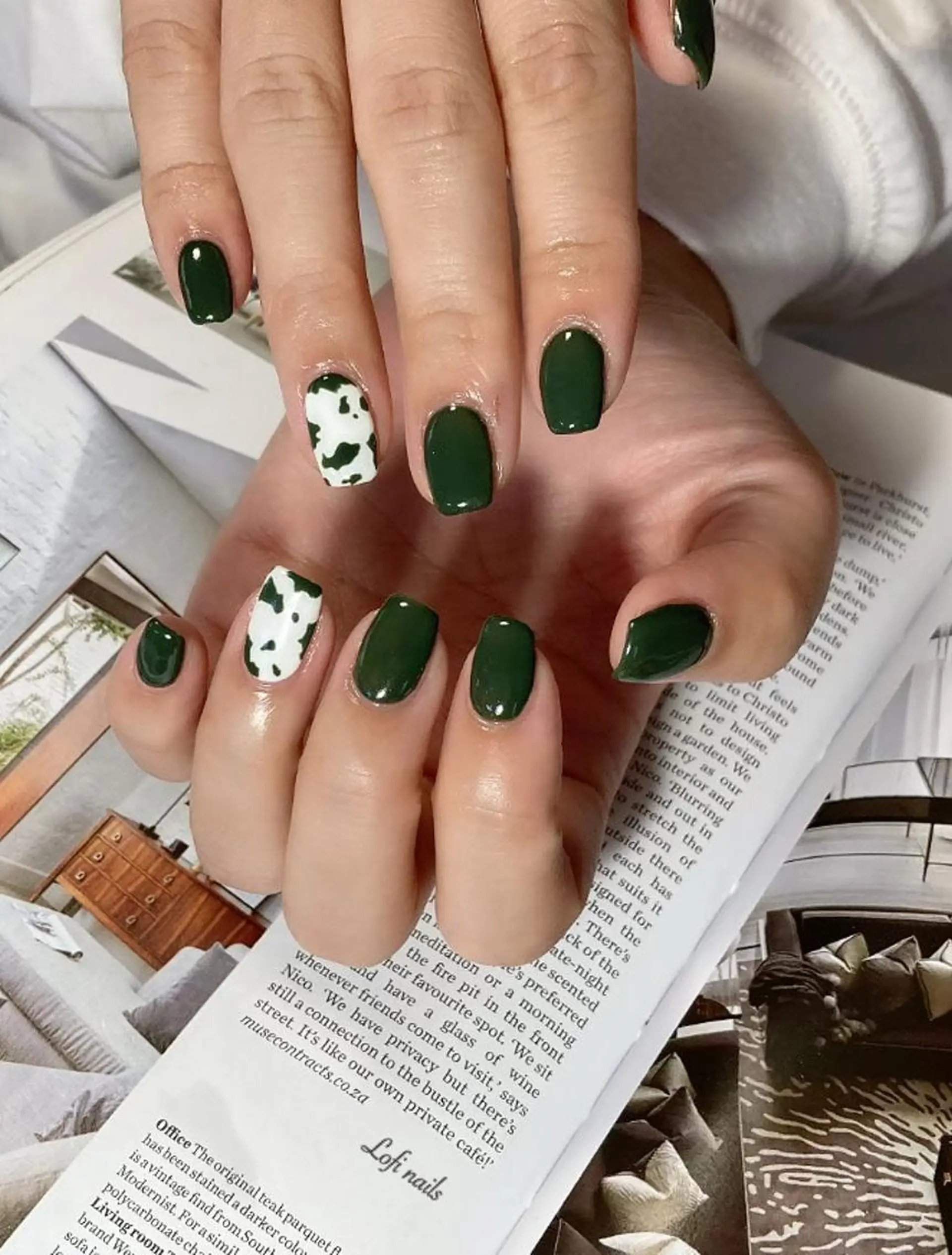 ミディアム ネイル Lofi nails ゆきこのネイルデザイン