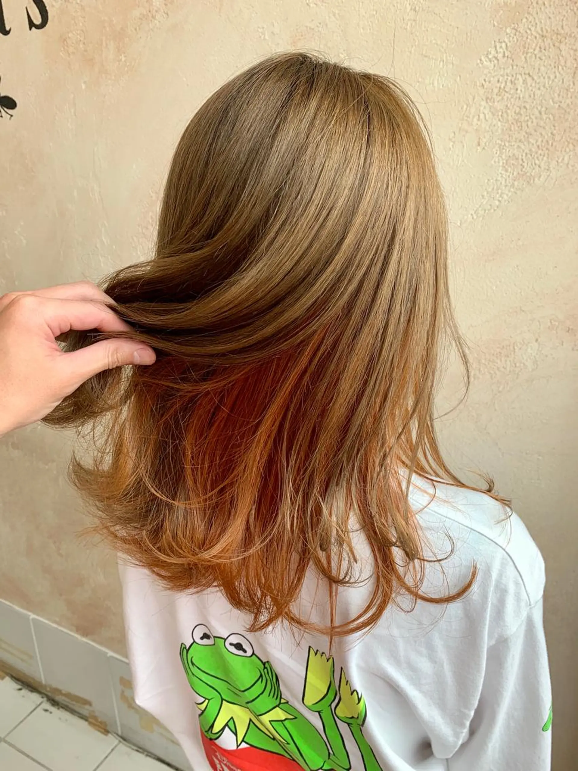 セミロング カラー 水戸内原🐜 メンズ郡司裕紀のヘアスタイル