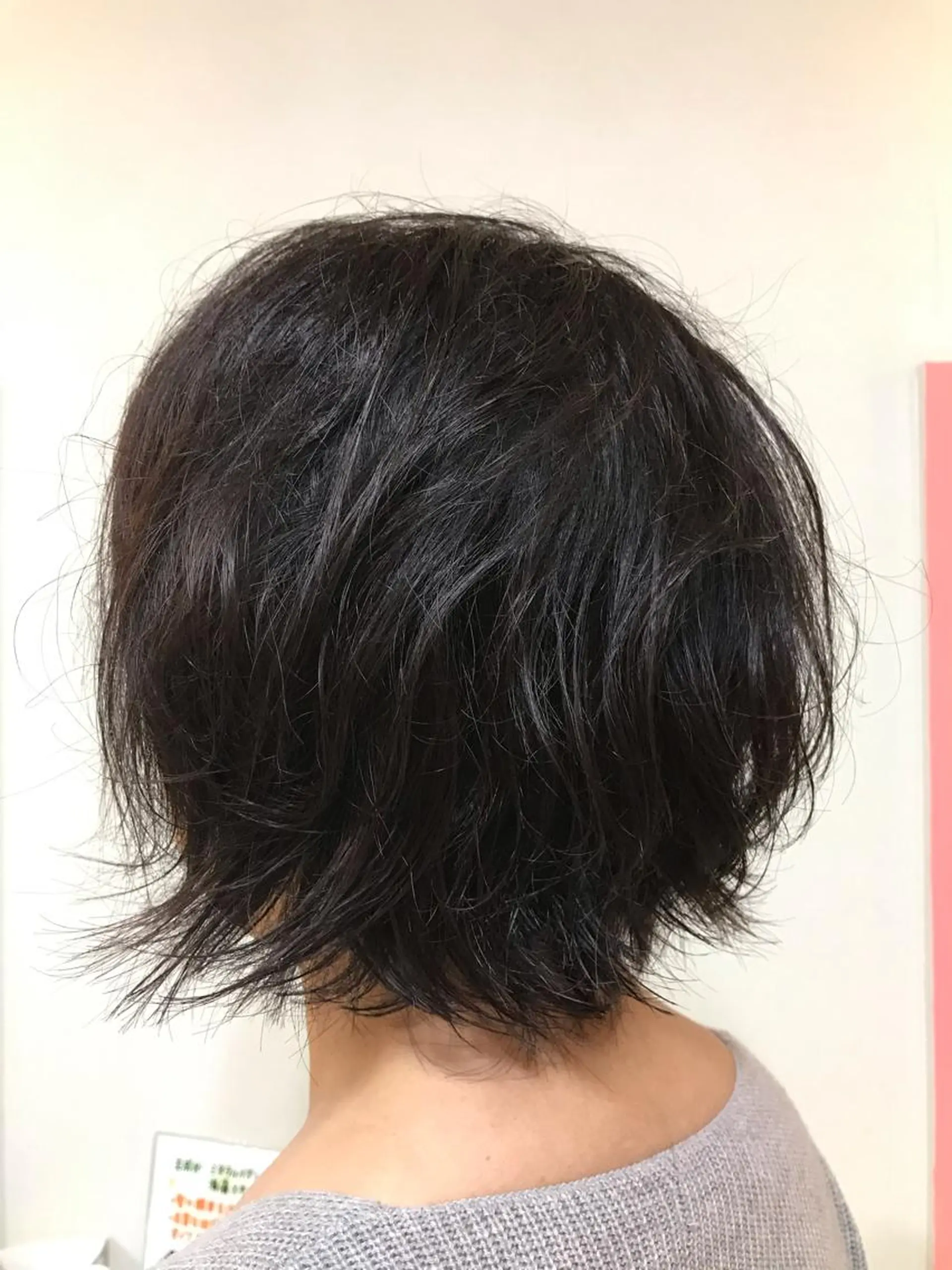 ミディアム カラー パーマ 横田  尚登のヘアスタイル