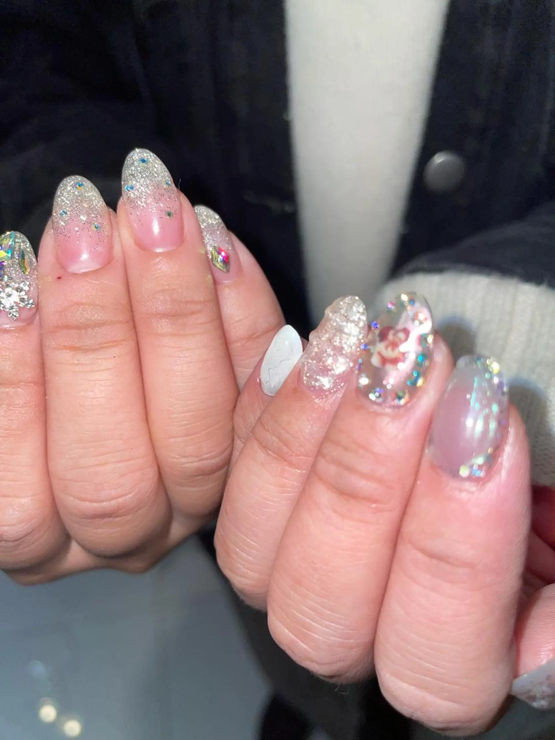 ネイル ˚✧⁺⭐︎༚moca miyuu⁎⁺˳✧༚のネイルデザイン