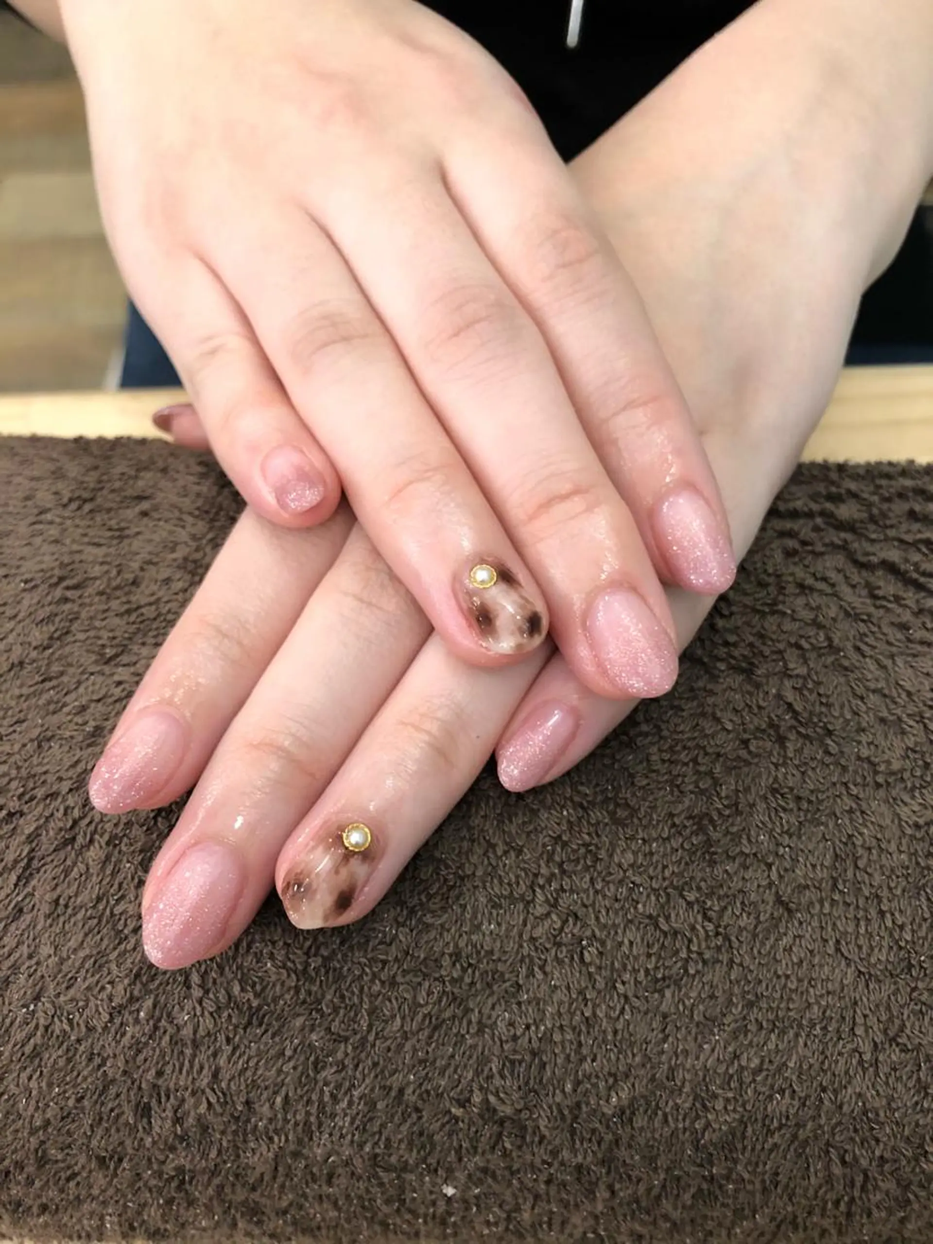 ネイル シンプルネイル ハンドネイル NAIL Alaia 𓇼のネイルデザイン