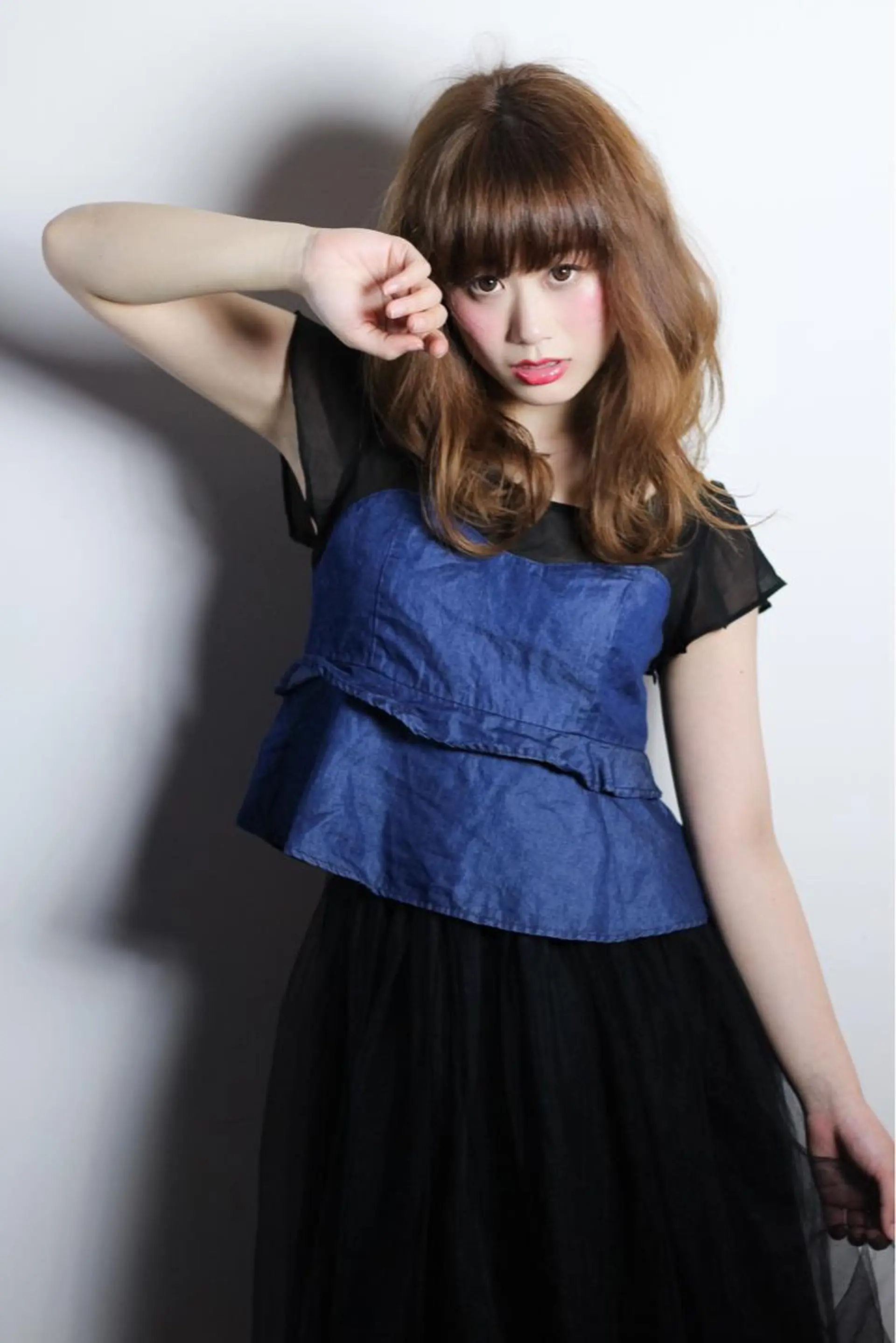 セミロング 横井伴典　矢場町 メンズパーマ/カットのヘアスタイル