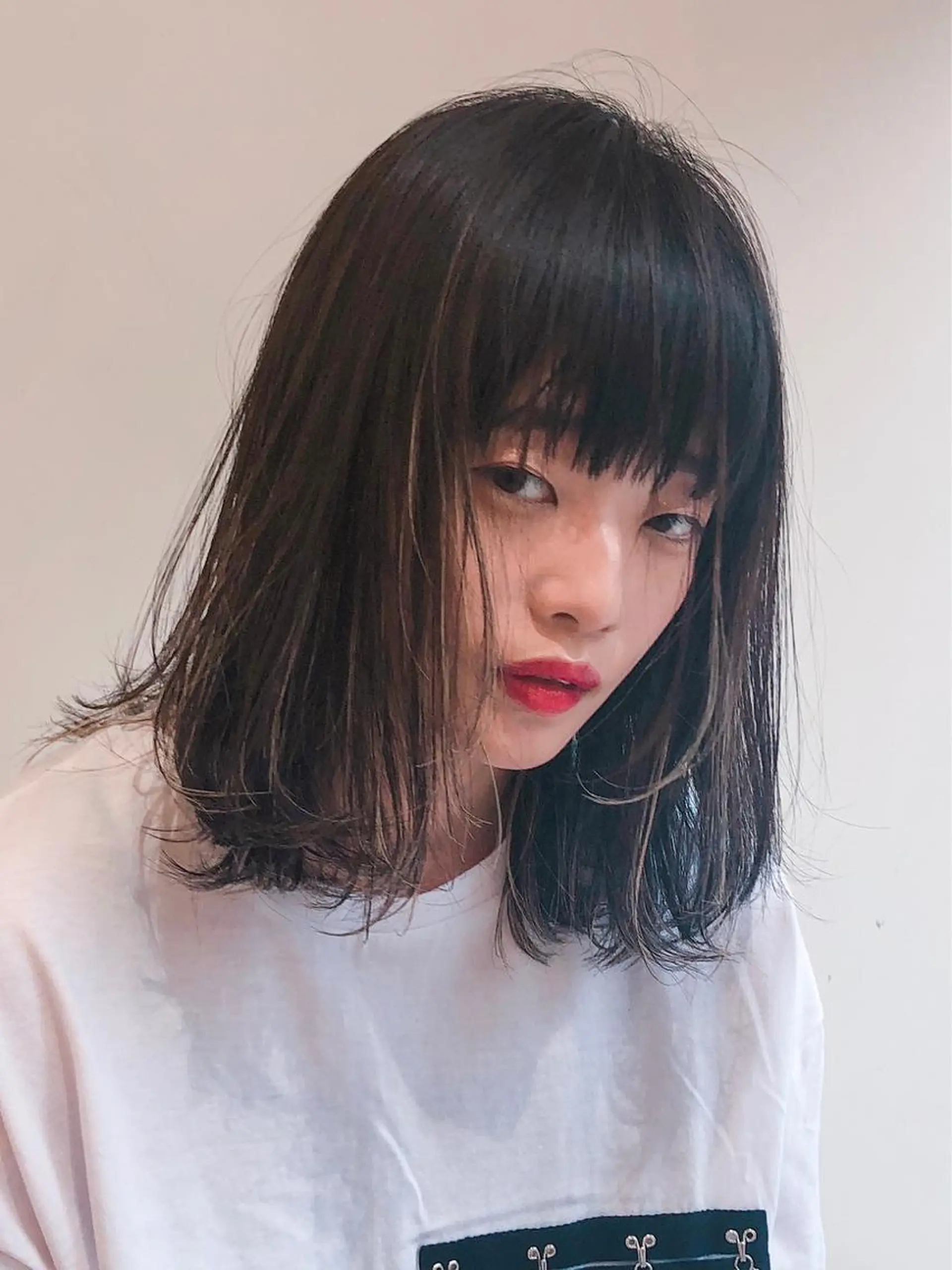カラー 似合わせ艶髪カラー ❤️ハダユミのヘアスタイル