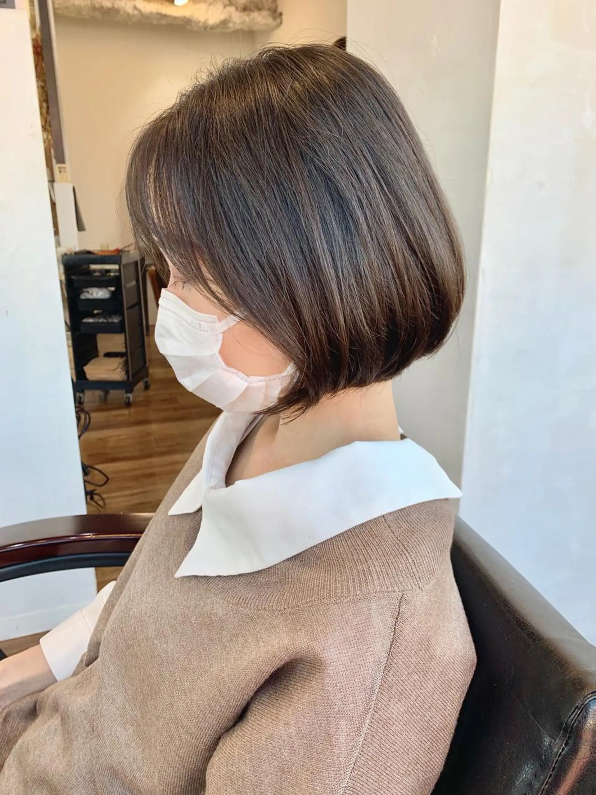 ミディアム カット パーマ 渋谷/メンズパーマ/ ミディアム/田代昂平のヘアスタイル