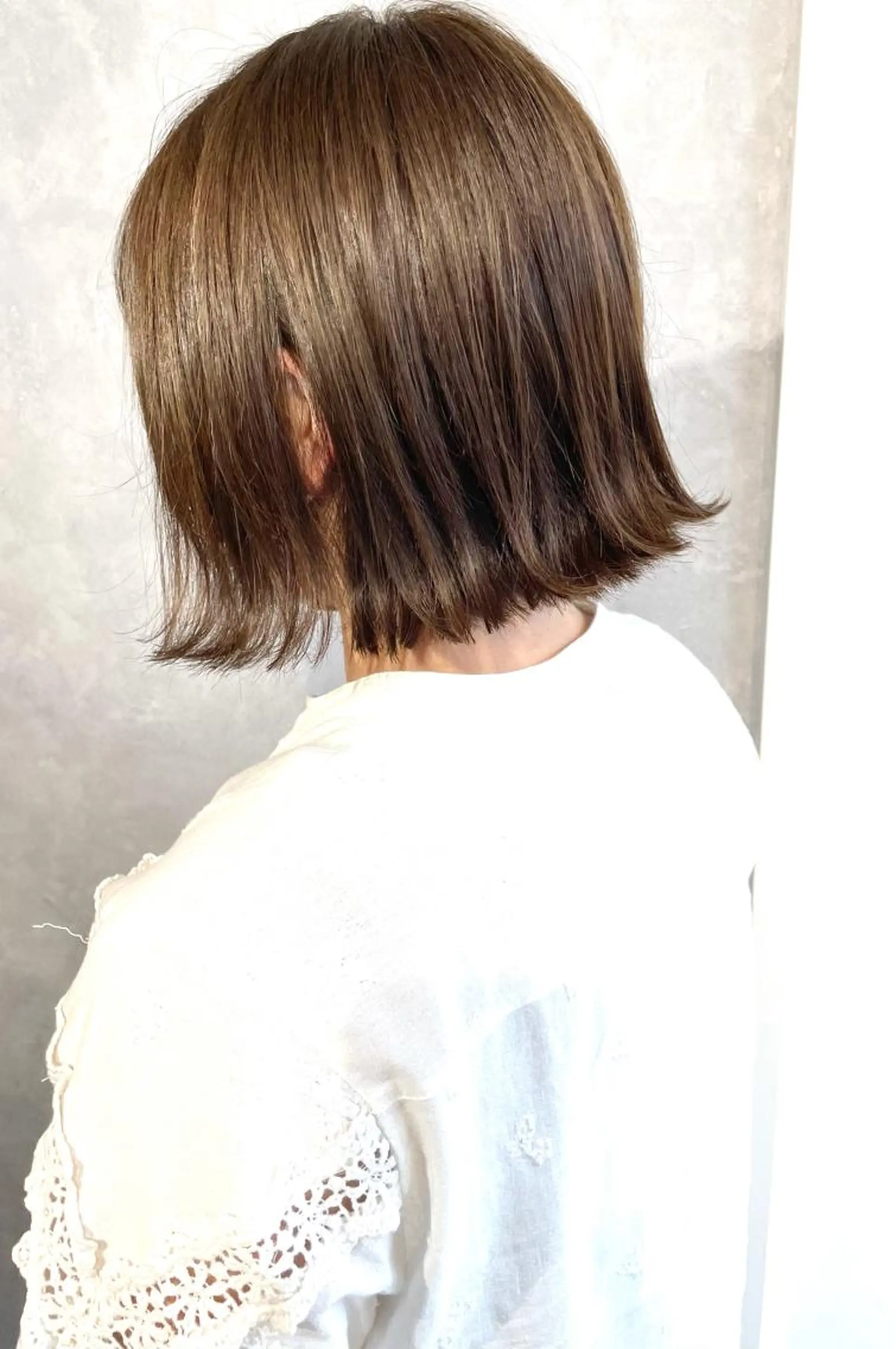 ショート アッシュ ヘアカラー トリートメント 【髪質改善】 川津翔太のヘアスタイル