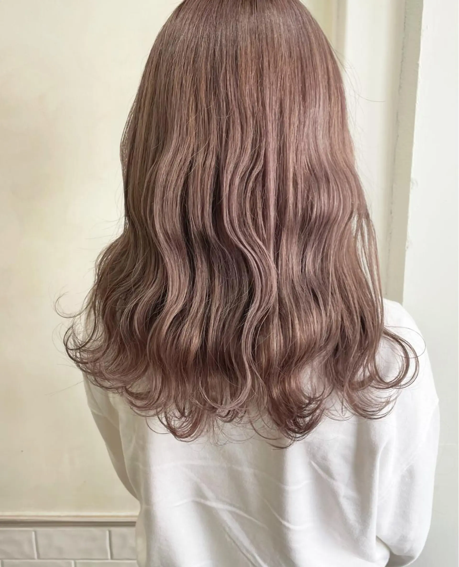 セミロング カラー 空きあり💛 miho  大国町のヘアスタイル