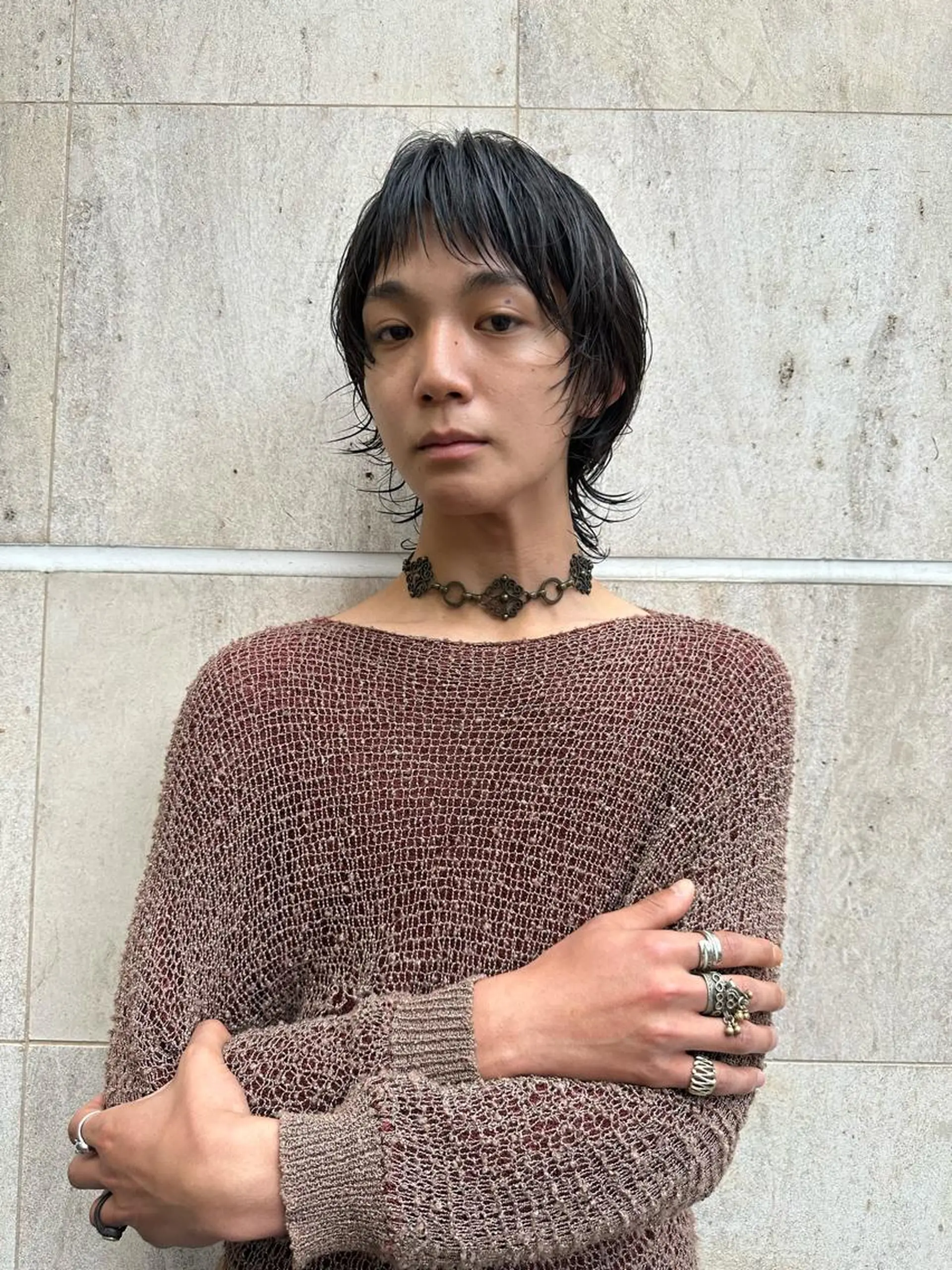 ミディアム メンズ Tetta 🤙のヘアスタイル