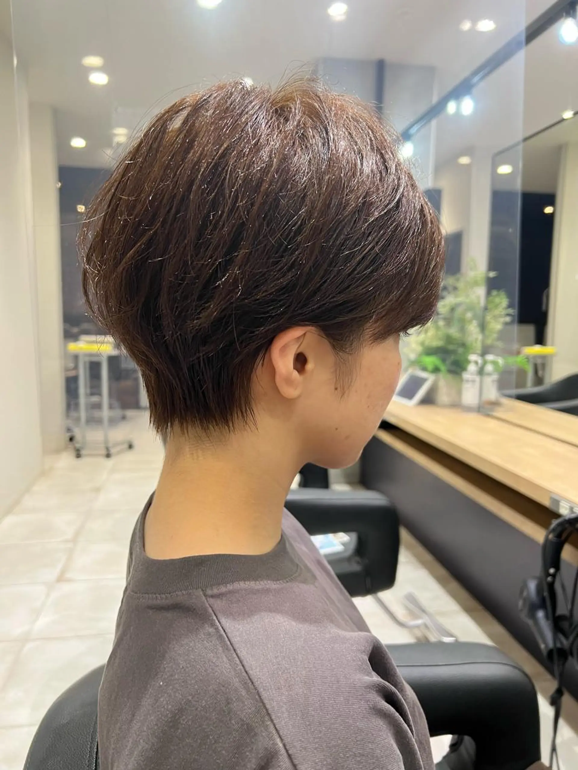 ショート ショートボブ 丸みショート ボブ ショートヘア EARTH八潮 樋口のヘアスタイル