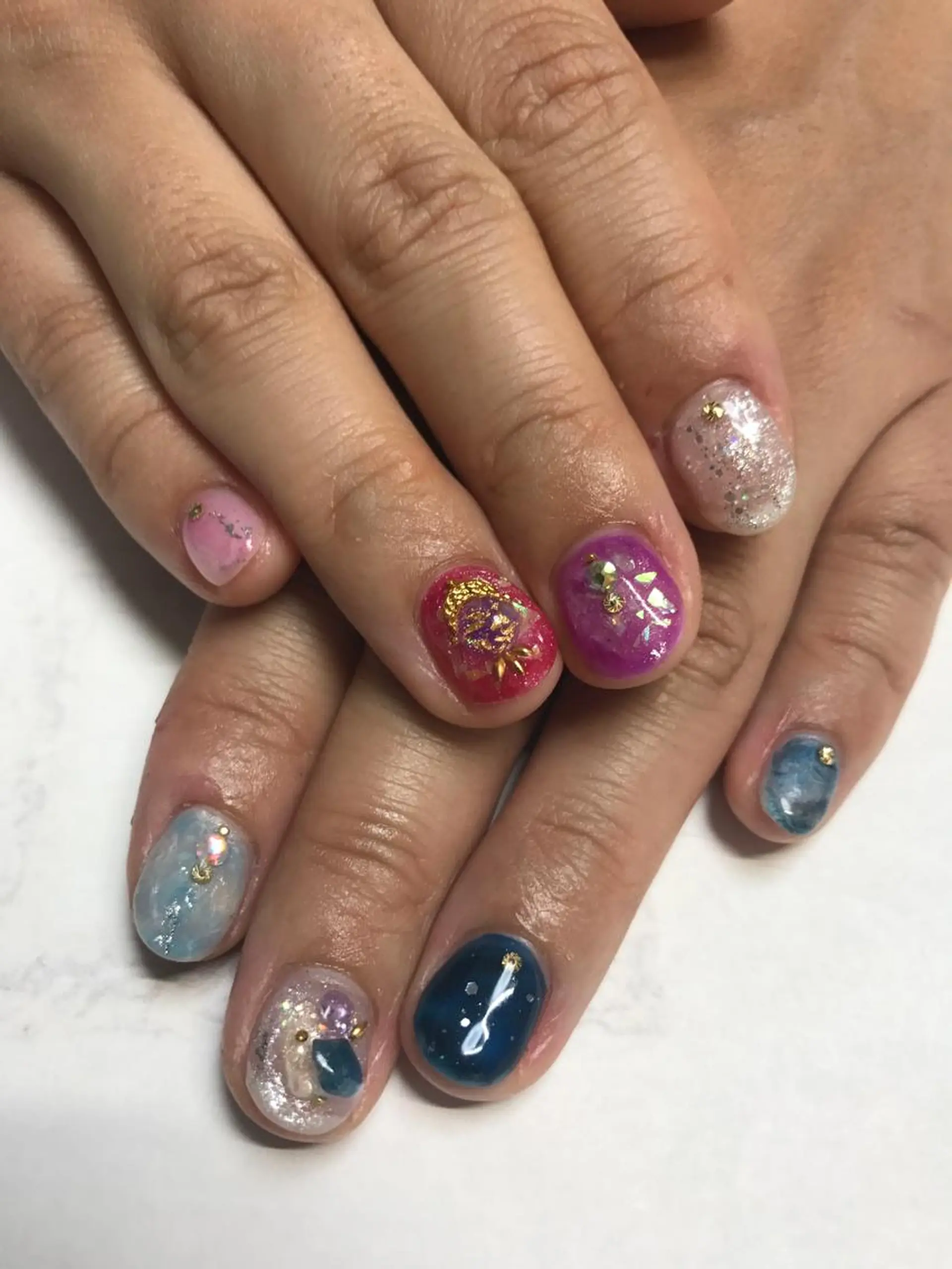 ネイル nail salon en familleのネイルデザイン