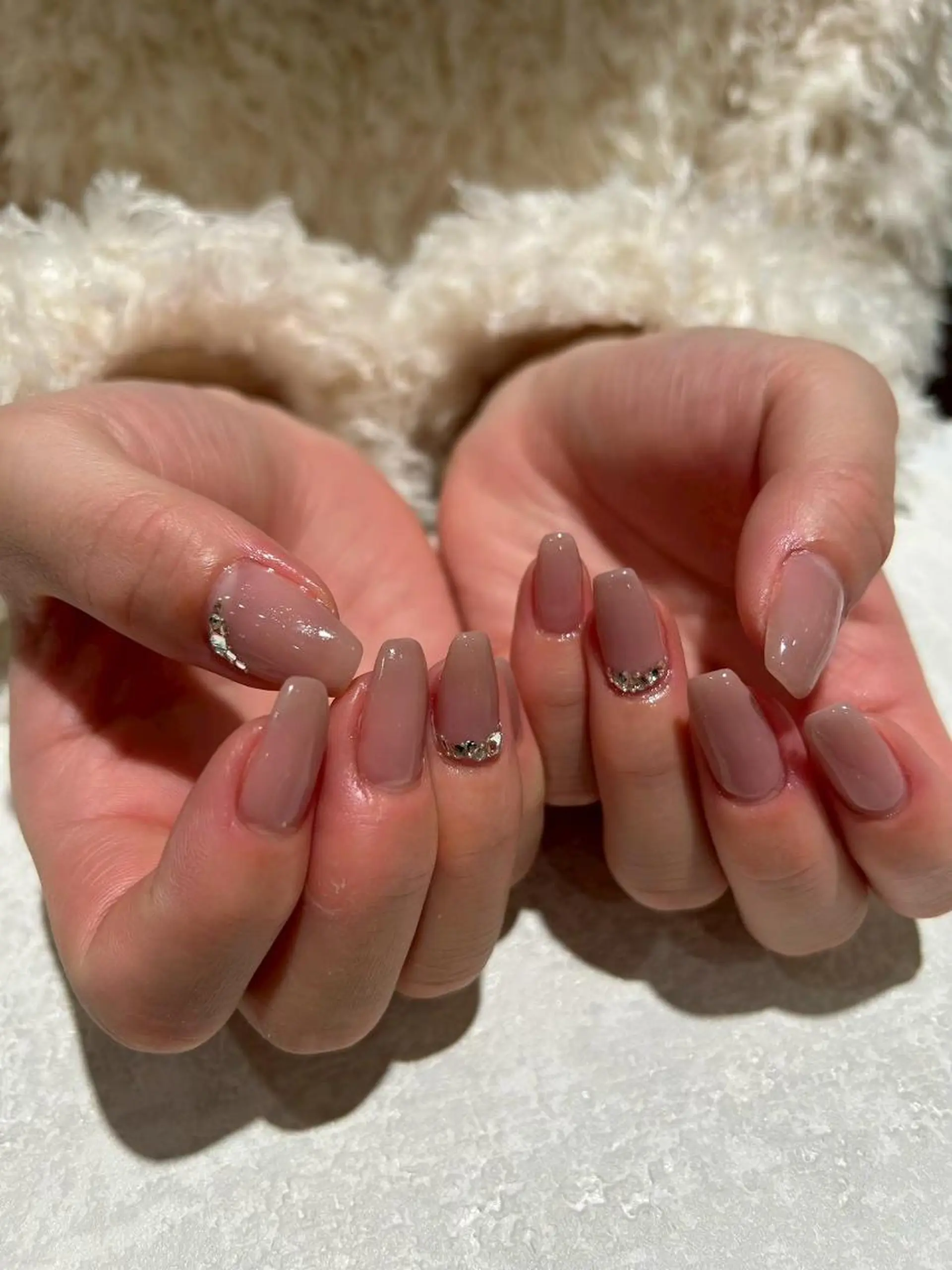 ネイル 桜ネイル ピンク 春ネイル ハンドネイル シンプルネイル KAYAのネイルデザイン