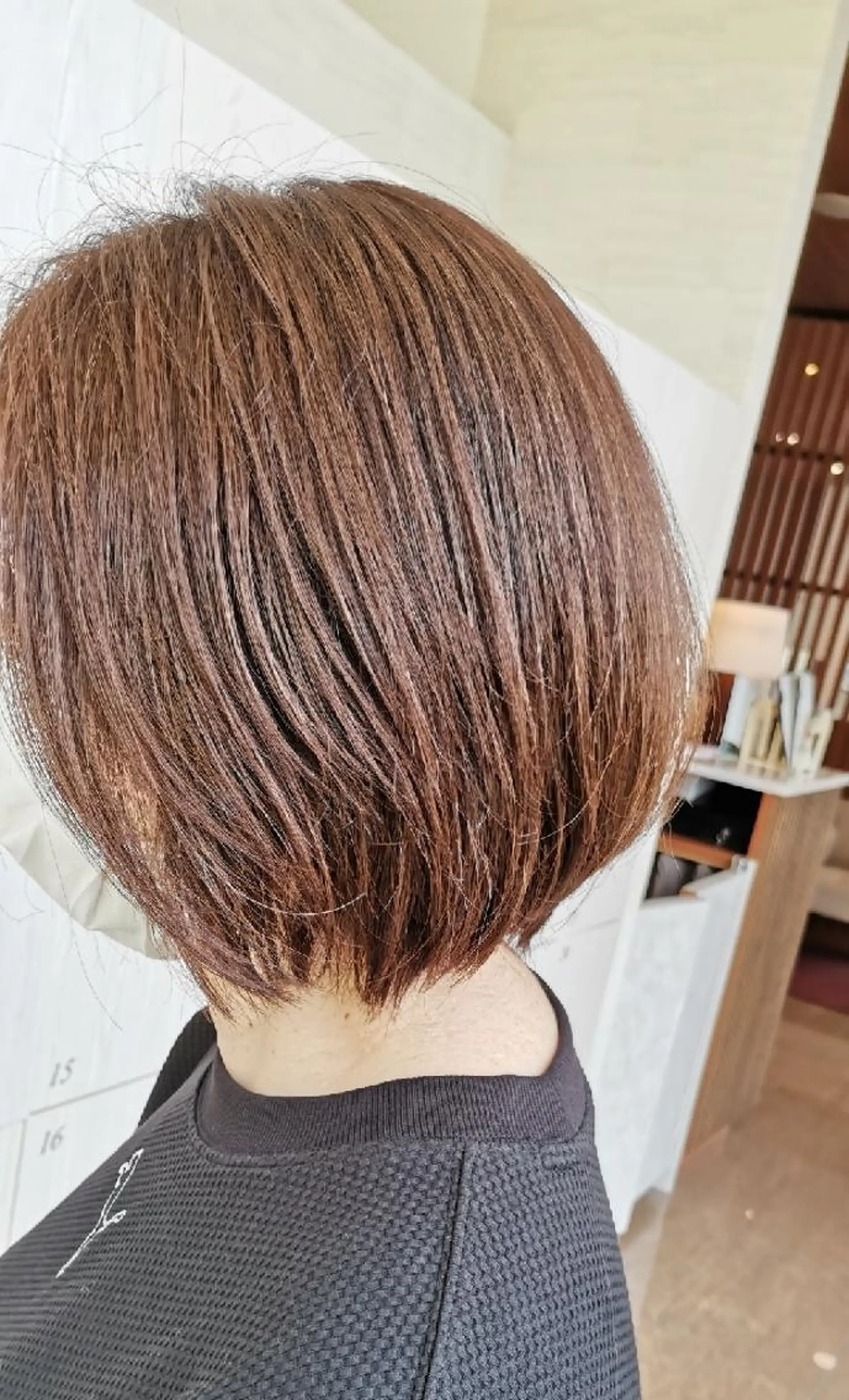 ショート ボブ 熊倉 貞広のヘアスタイル