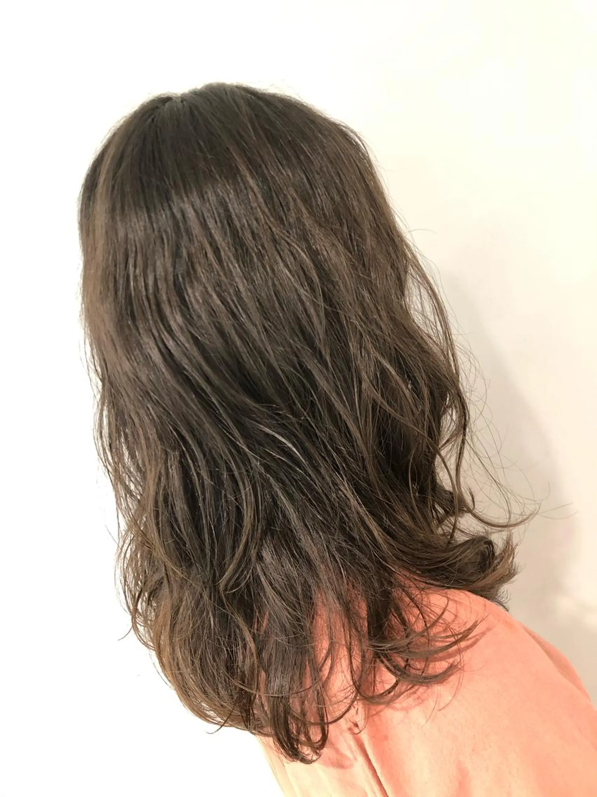 ロング パーマ 髪質改善イノアカラー 富澤ショウタのヘアスタイル