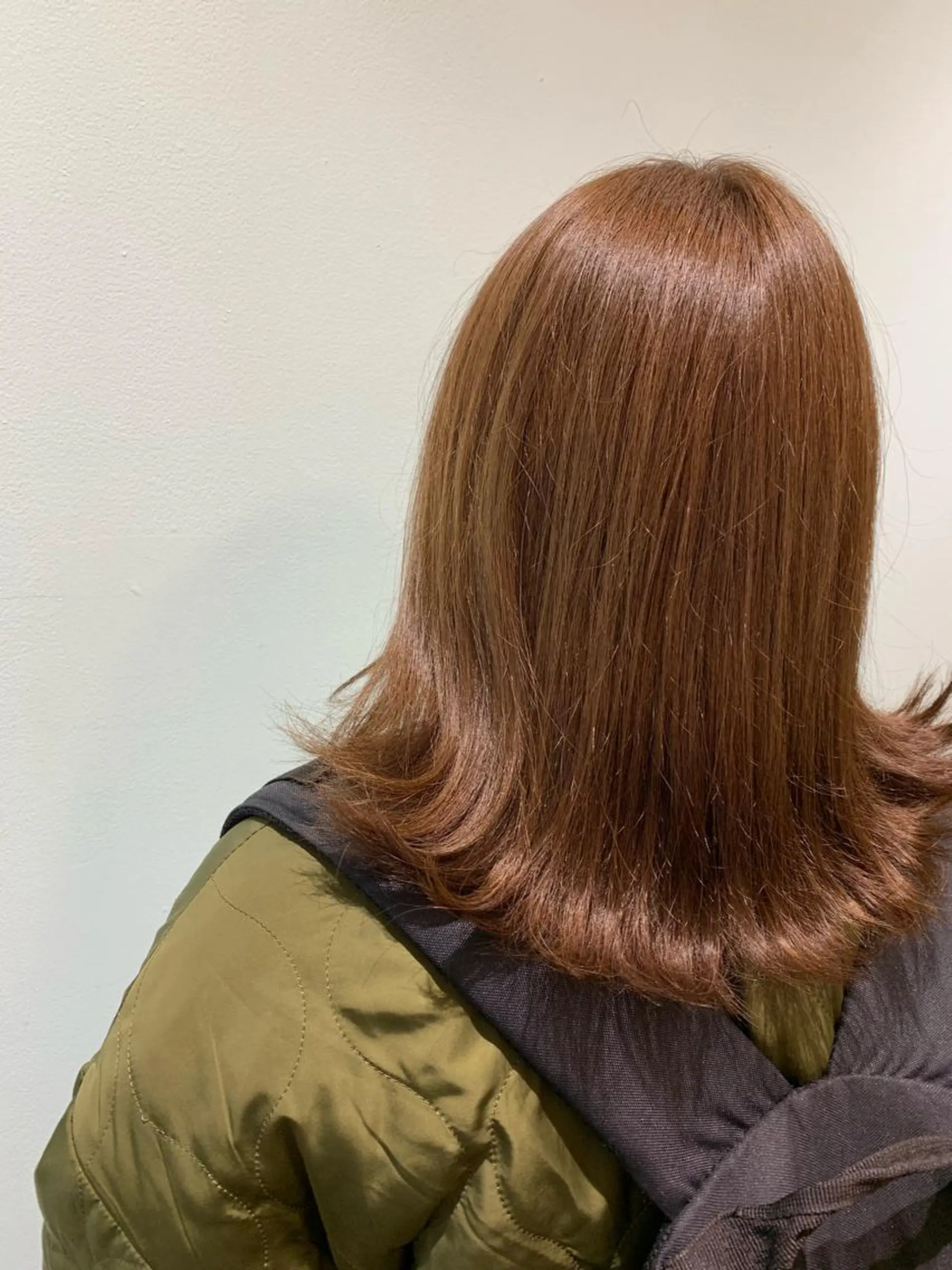 ミディアム カラー ブラウンカラー くすみブラウン stylist Yukieのヘアスタイル