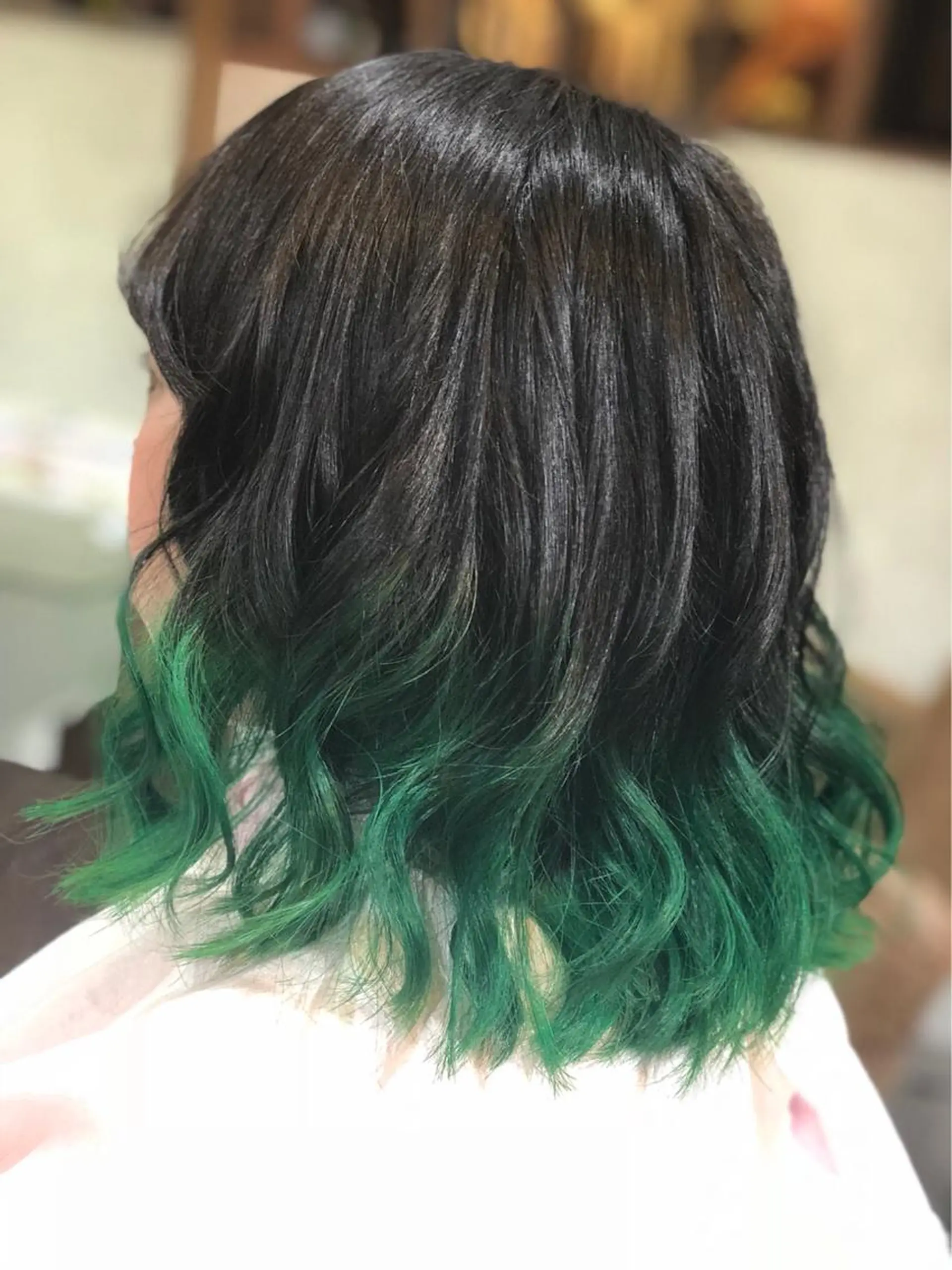 ミディアム 西村 雄二/エクステのヘアスタイル