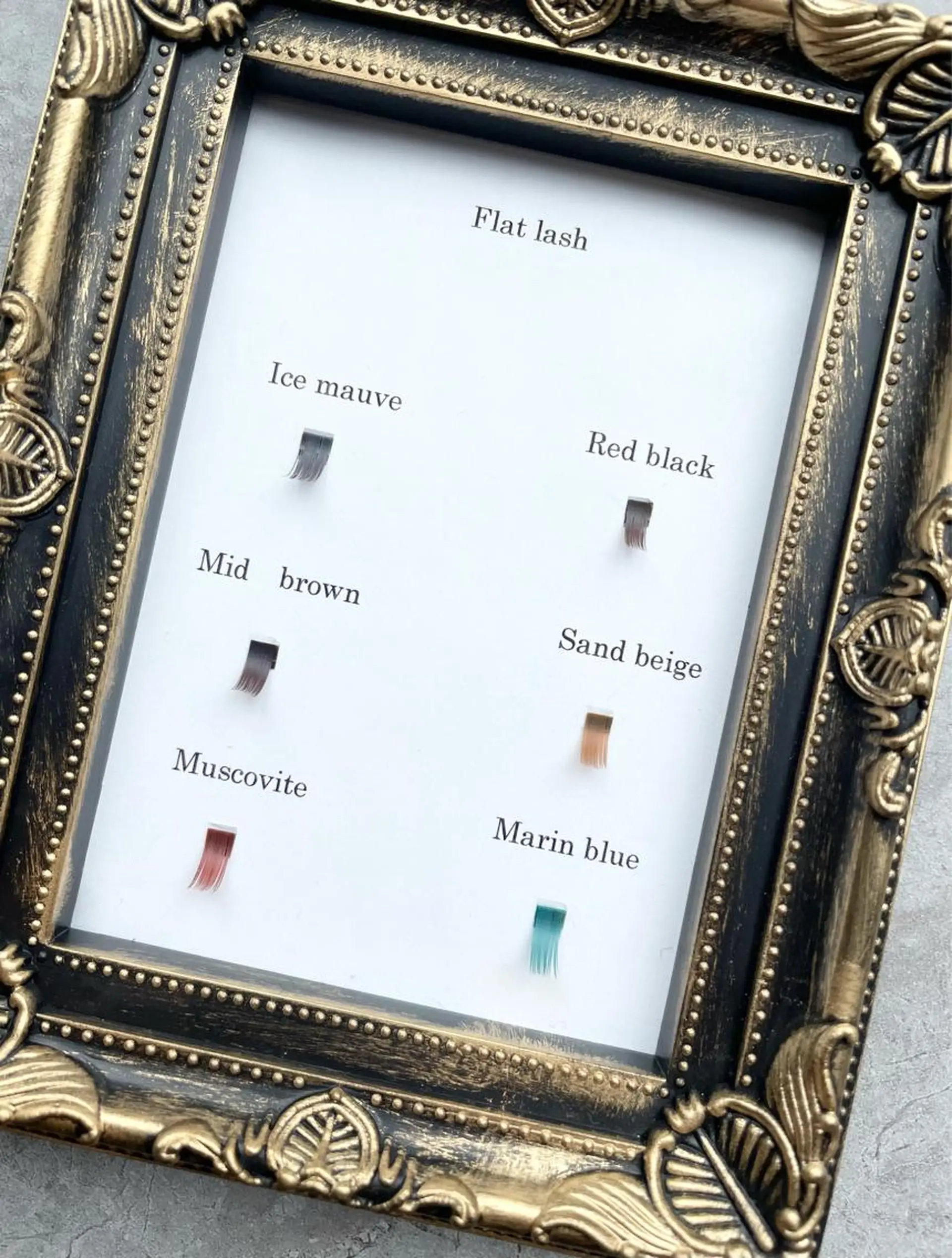 マツエク・マツパ フラットラッシュ niche eye 宮崎 果歩のマツエク・マツパデザイン