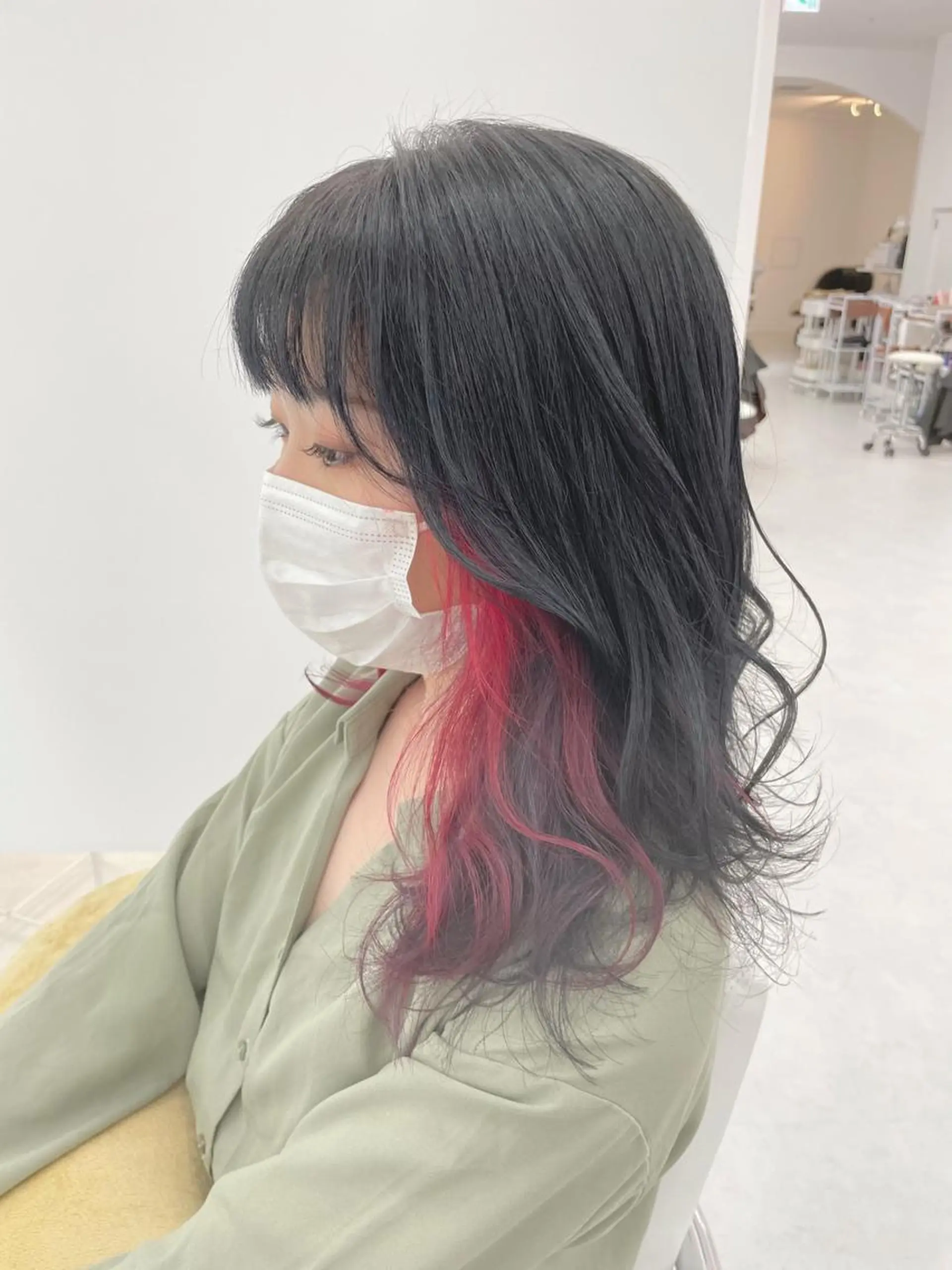 カラー カット トリートメント 川崎 勇太のヘアスタイル