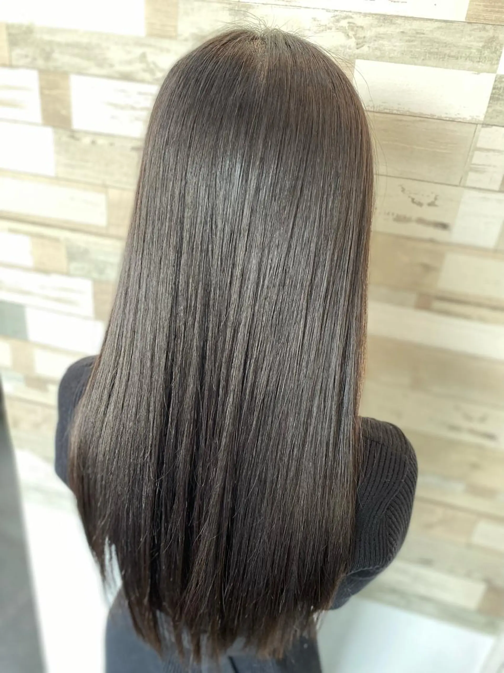 ロング 縮毛矯正 トリートメント ✨艶髪✨ 竹澤佳臣のヘアスタイル