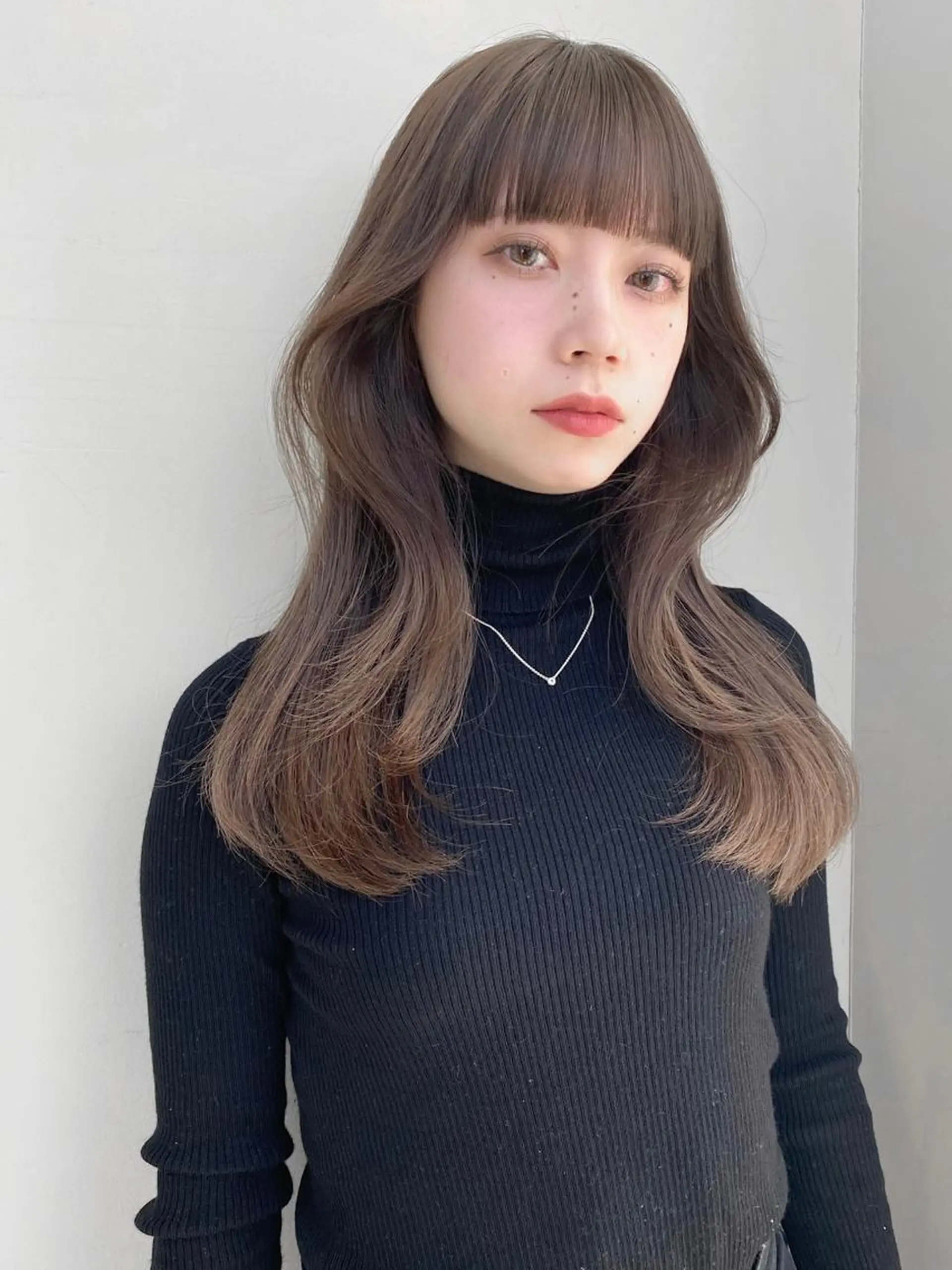 ロング カラー くびれヘア 顔まわりレイヤー レイヤーカット レイヤー/顔周り /透明感🩶高橋大のヘアスタイル