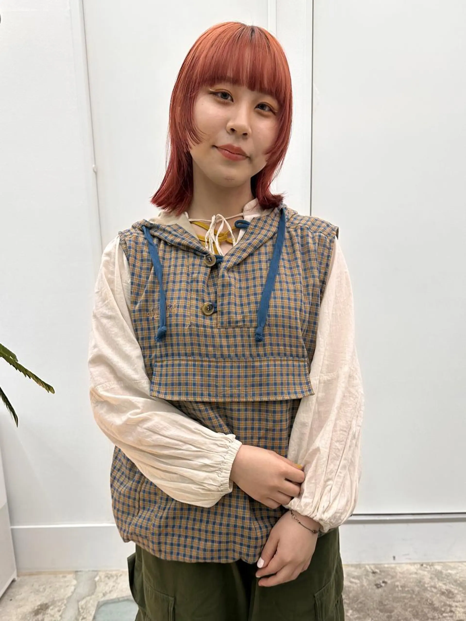 ミディアム カラー カット メンズカットパーマ/ ブリーチ高柳将太のヘアスタイル