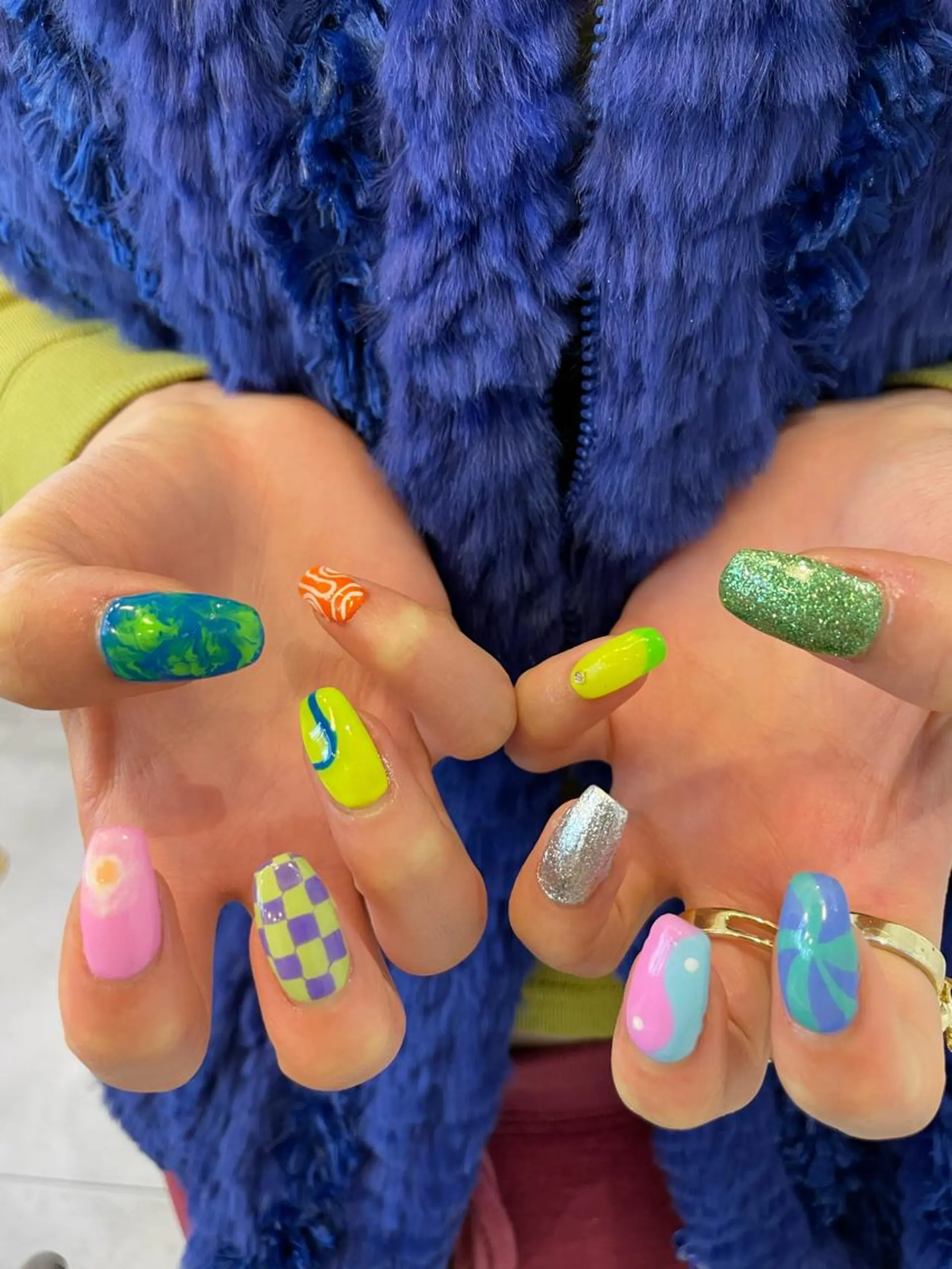 ネイル ハンドネイル hair&nail ☯️アイリ☯️のネイルデザイン