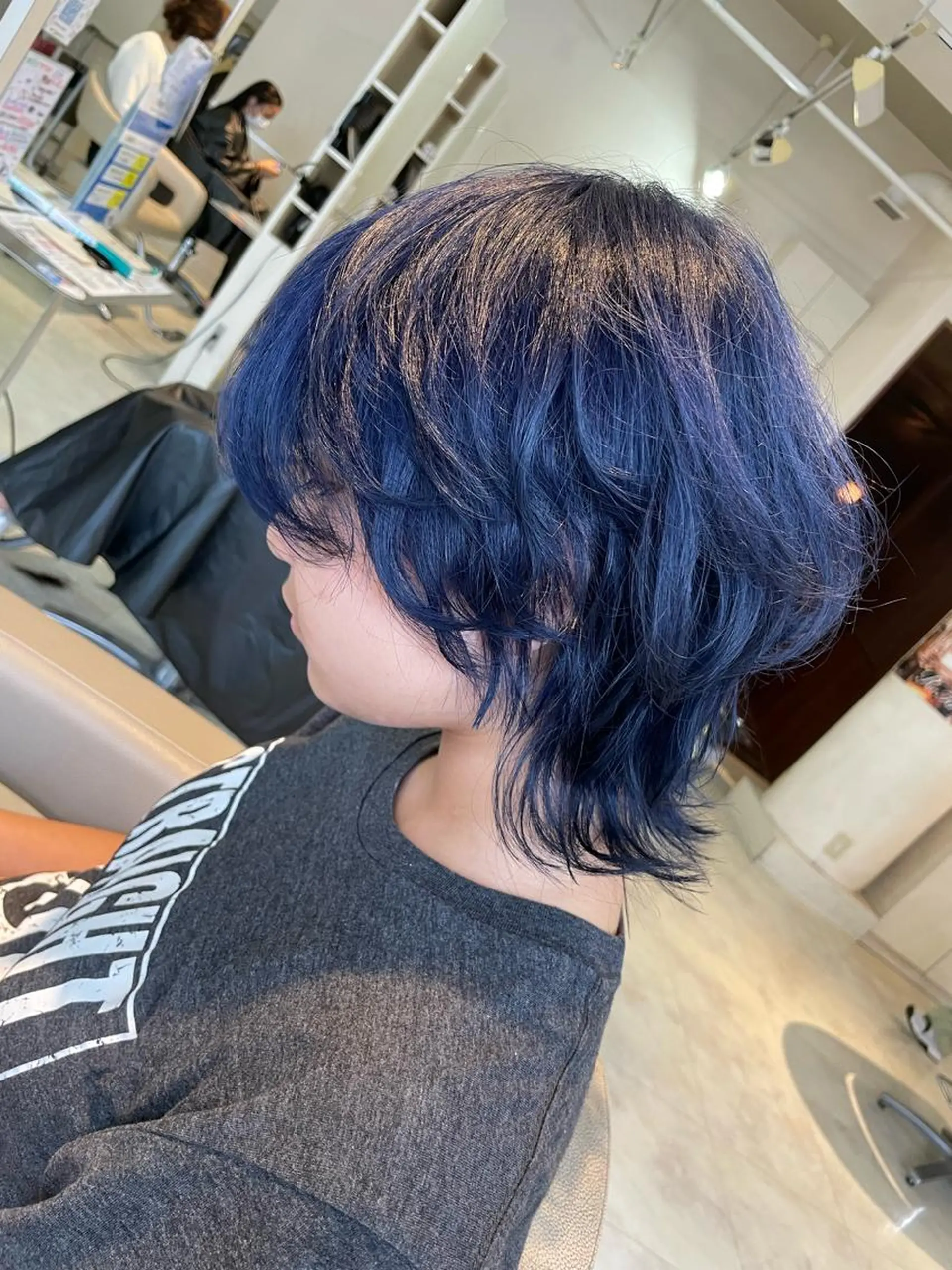 ショート ヘアカラー 本田 卓也のヘアスタイル