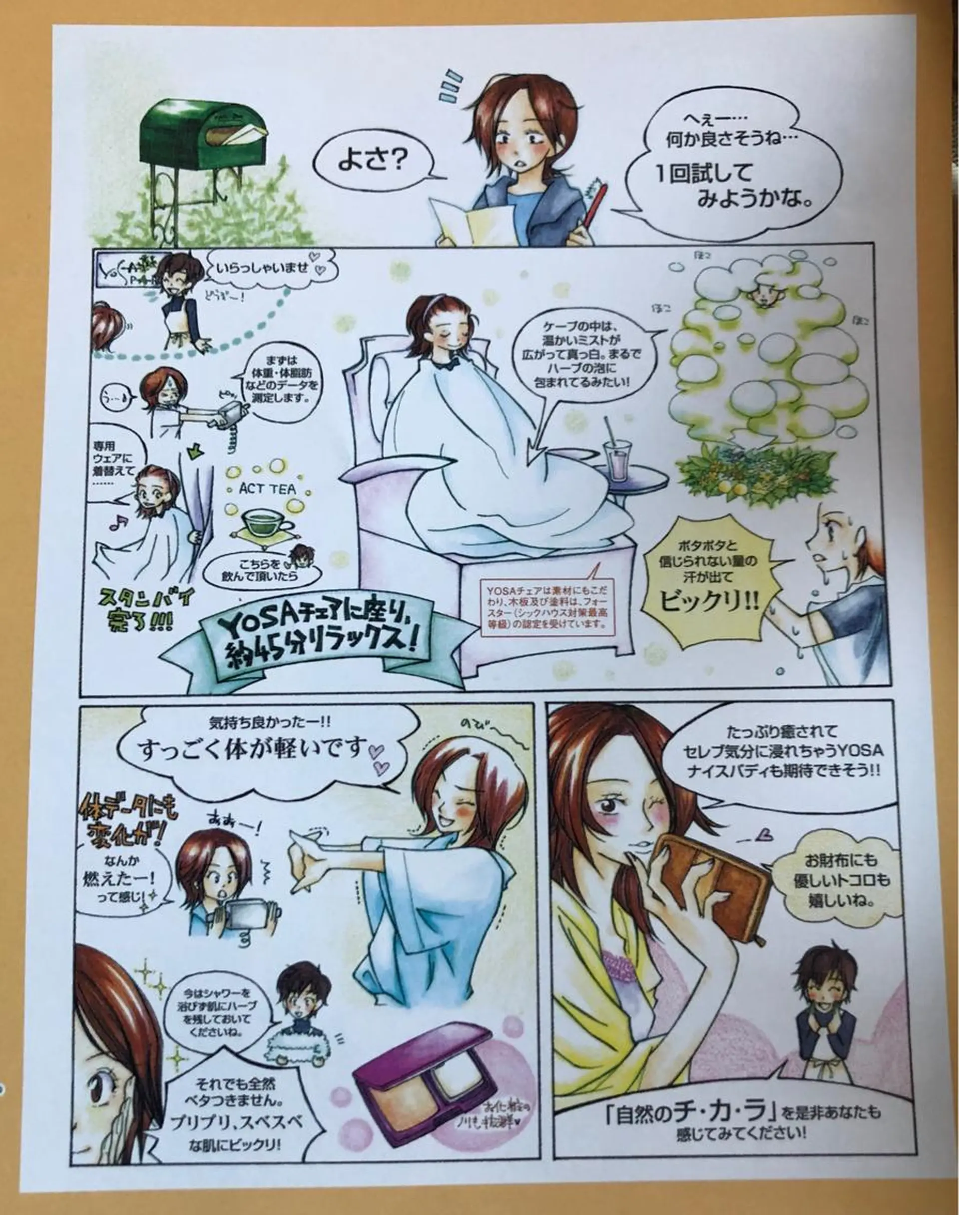 エステ ヨサパークルル 進化系よもぎ蒸しのエステ・リラクイメージ