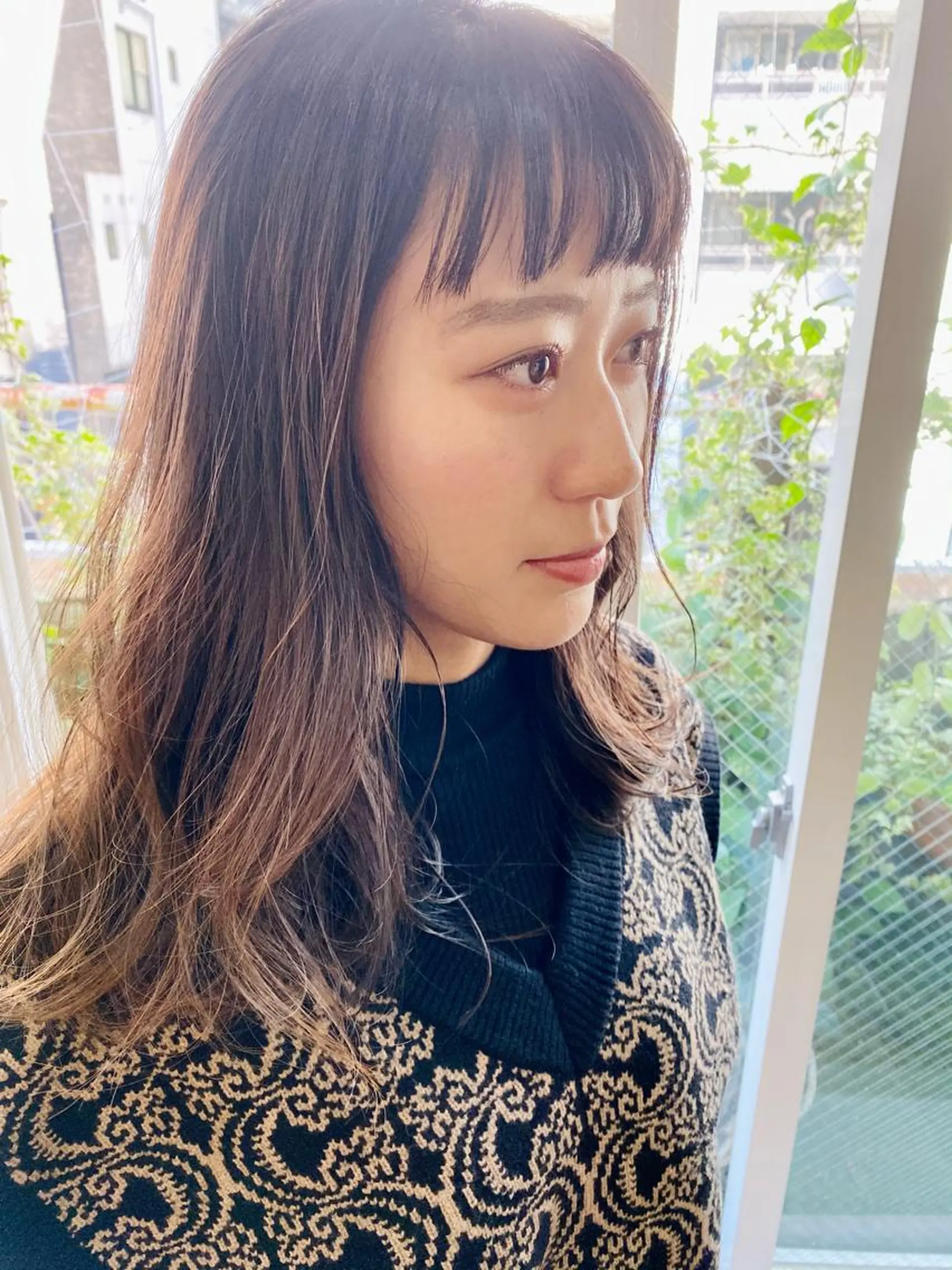 ロング 西尾 隆介のヘアスタイル