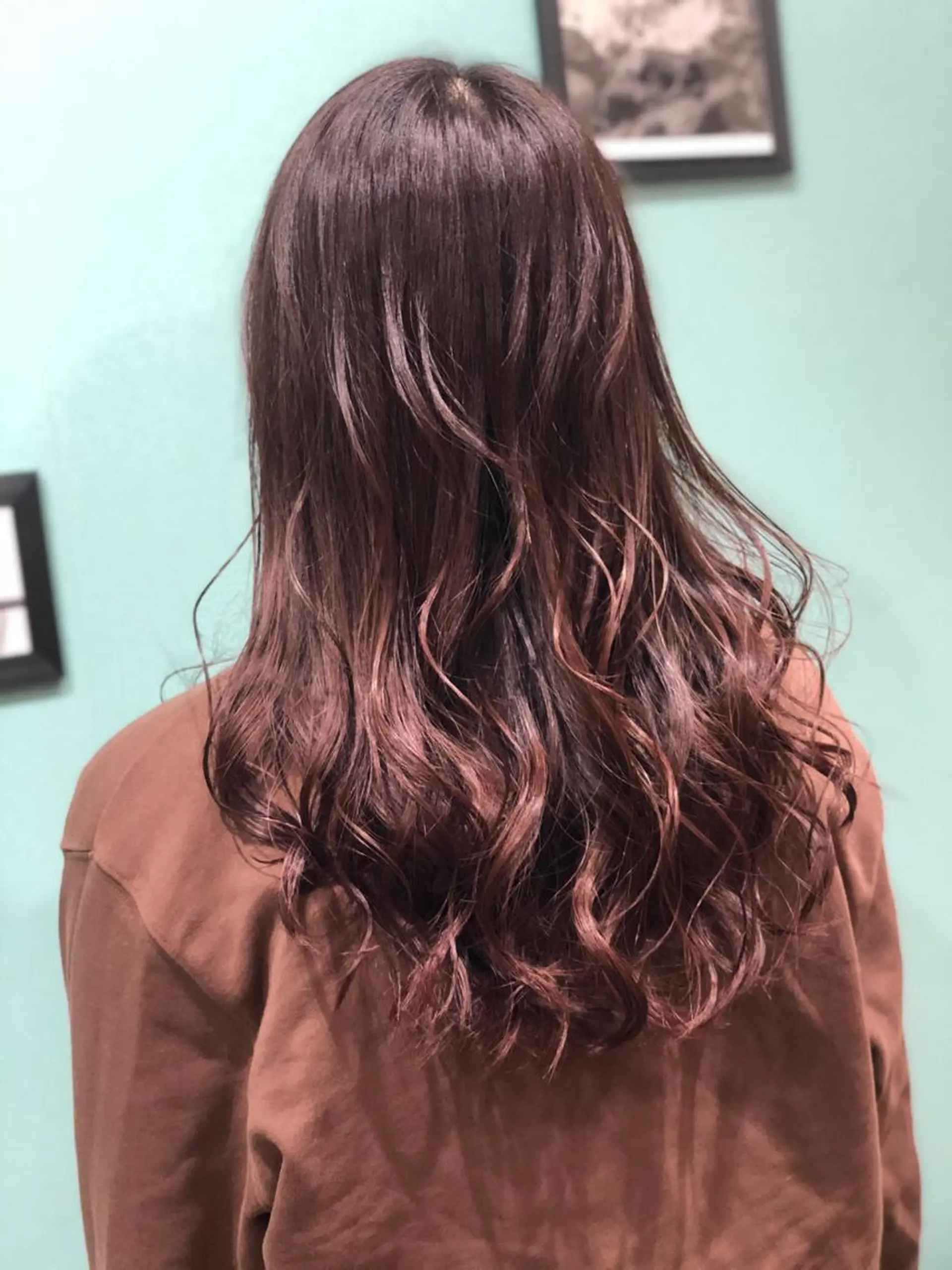 セミロング ヘアカラー トリートメント 縮毛矯正の達人 ☆ 松本のヘアスタイル
