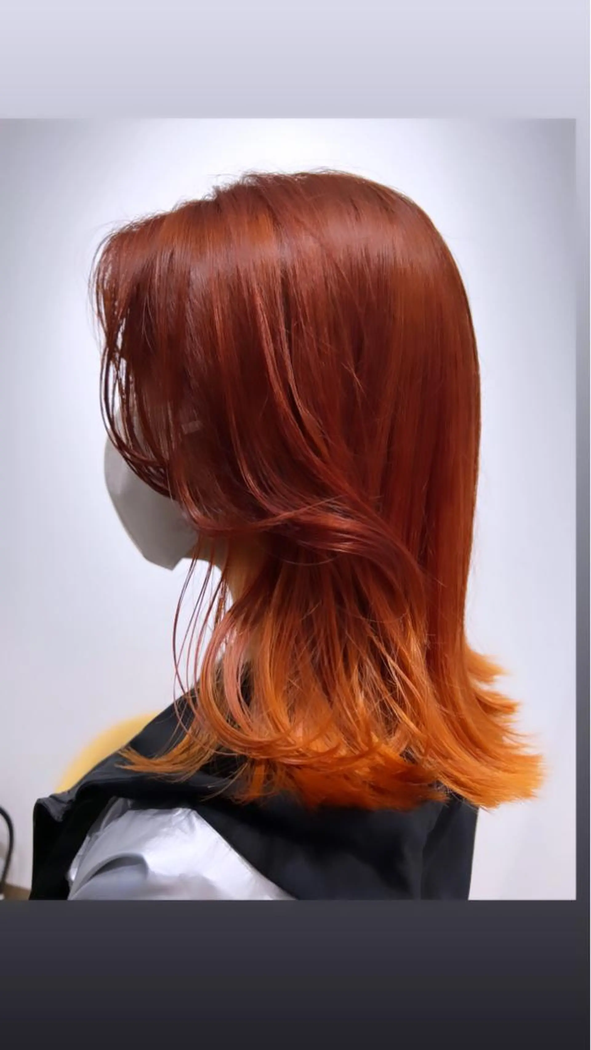 ミディアム カラー レイヤーカット// メイのヘアスタイル