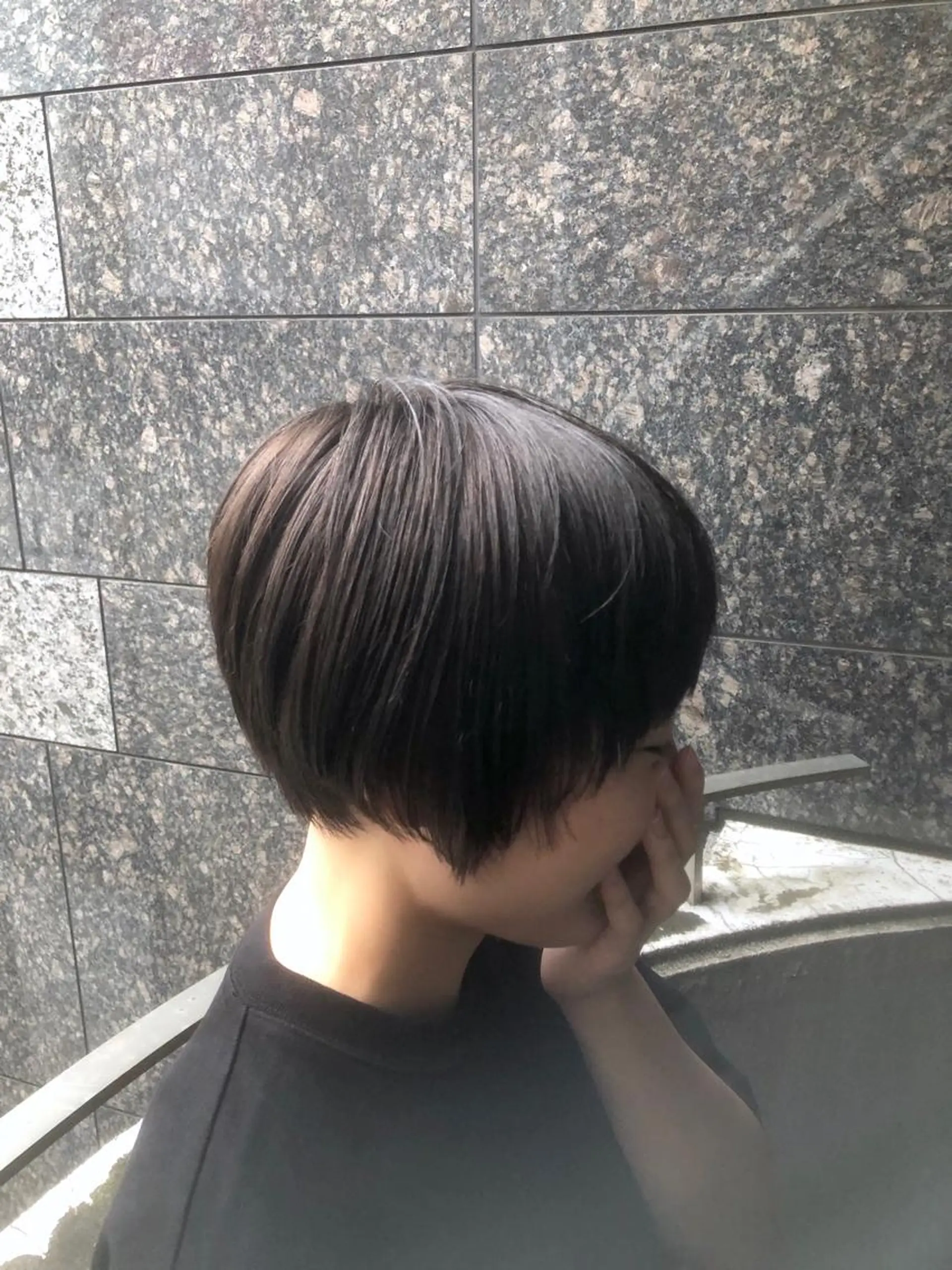 ショート カラーアンドケアリタ kitamuuuのヘアスタイル