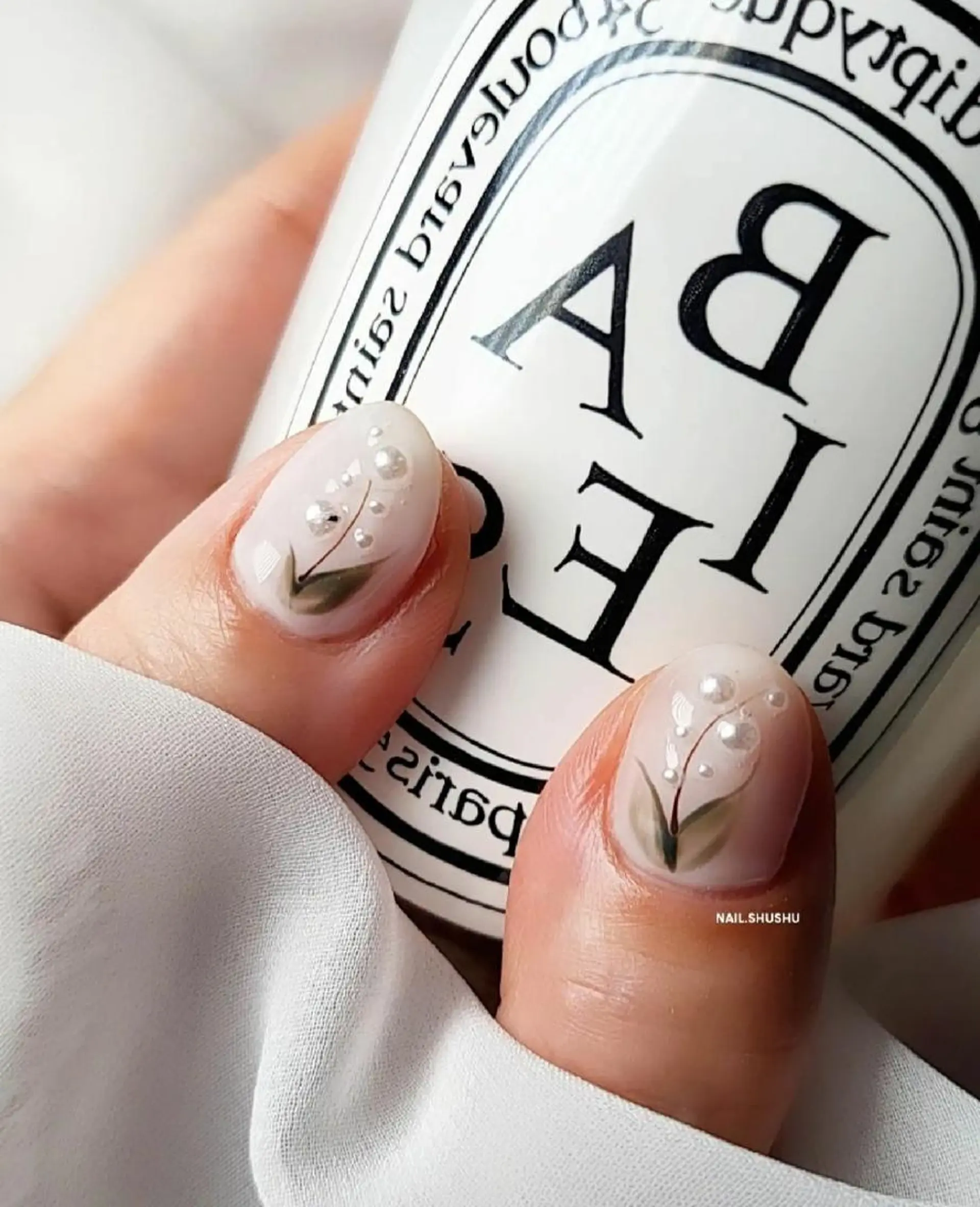 ネイル 持ち込み ニュアンスネイル ワンカラーネイル シンプルネイル 春ネイル 3dパーツ/流行り 👧shushu❤️のネイルデザイン